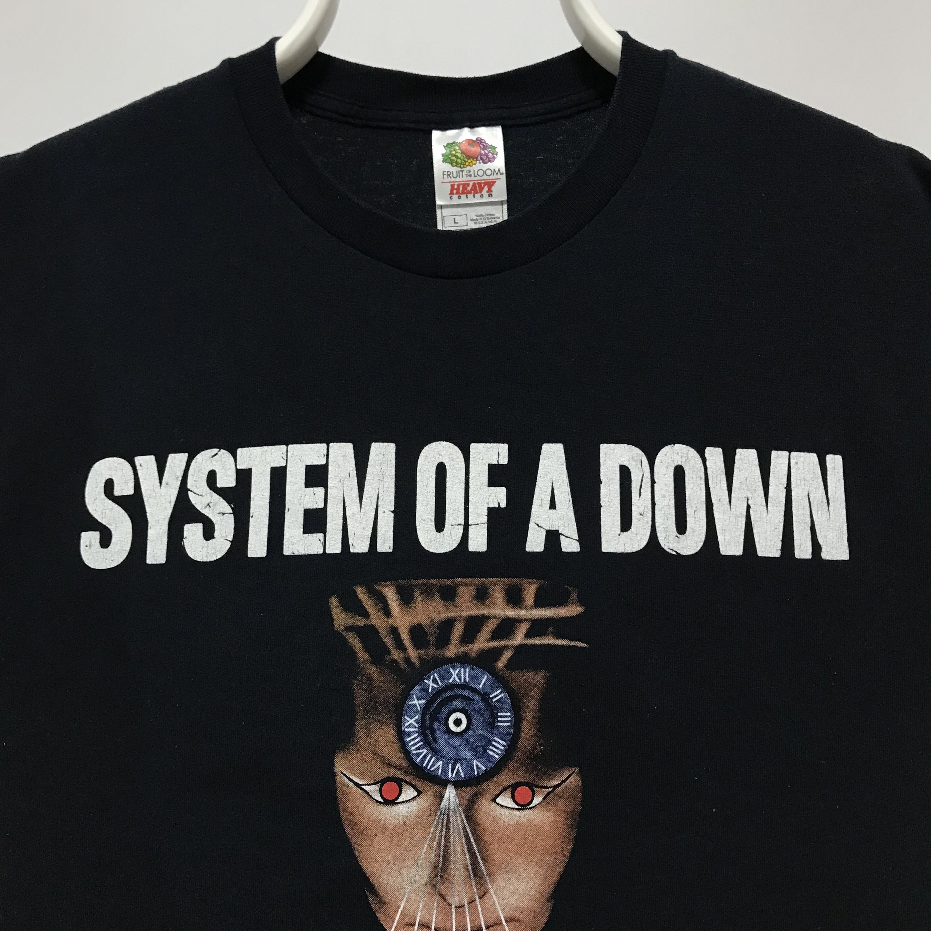 Band Tees SYSTEM OF A DOWN 2005 Vintage T-Shirt Rock Band Tee 90s Rar Size US L / EU 52-54 / 3 - 7 Thumbnail