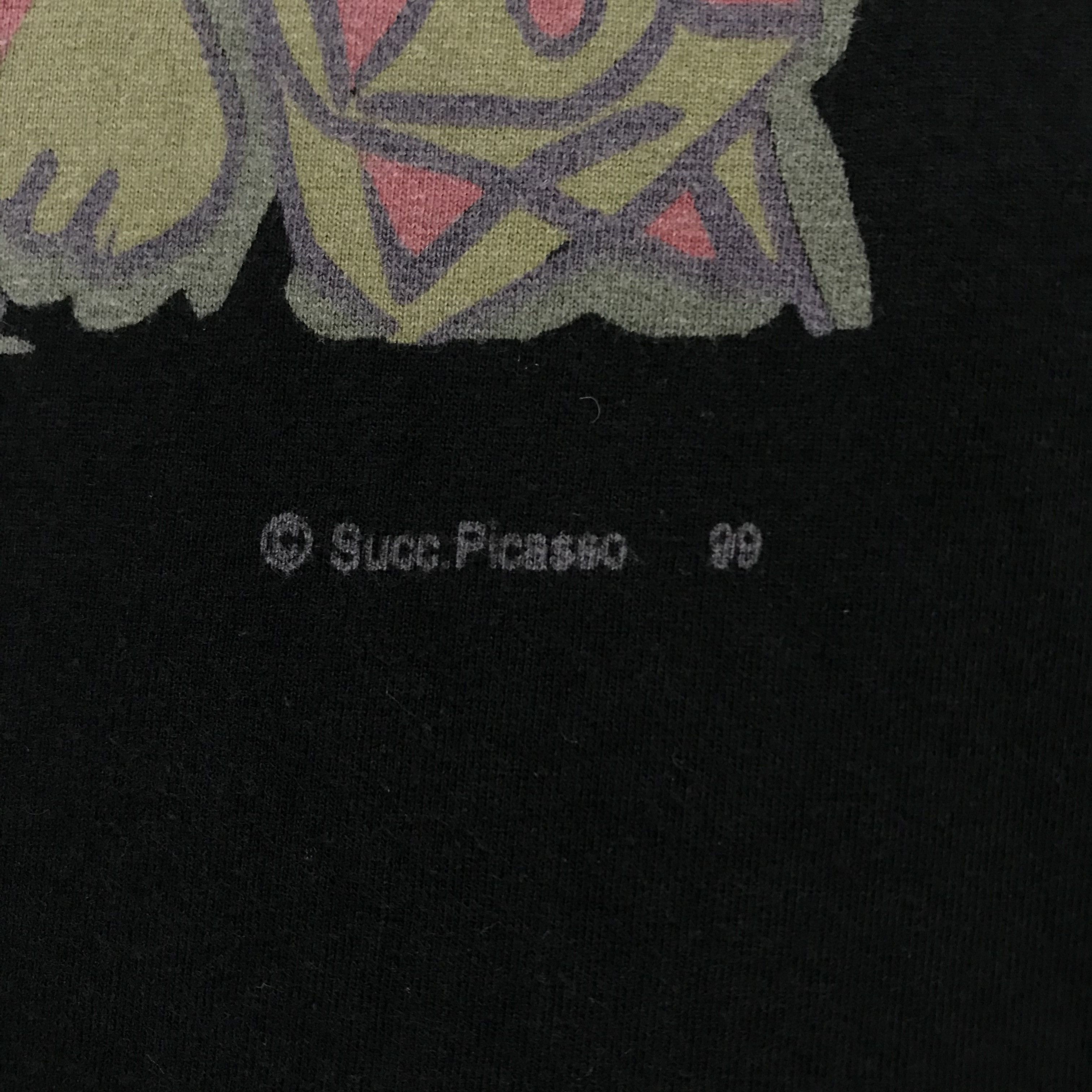 Other PICASSO 1999 Succ Vintage Art T-Shirt Tee Very Rare 90s VTG Size US M / EU 48-50 / 2 - 6 Thumbnail