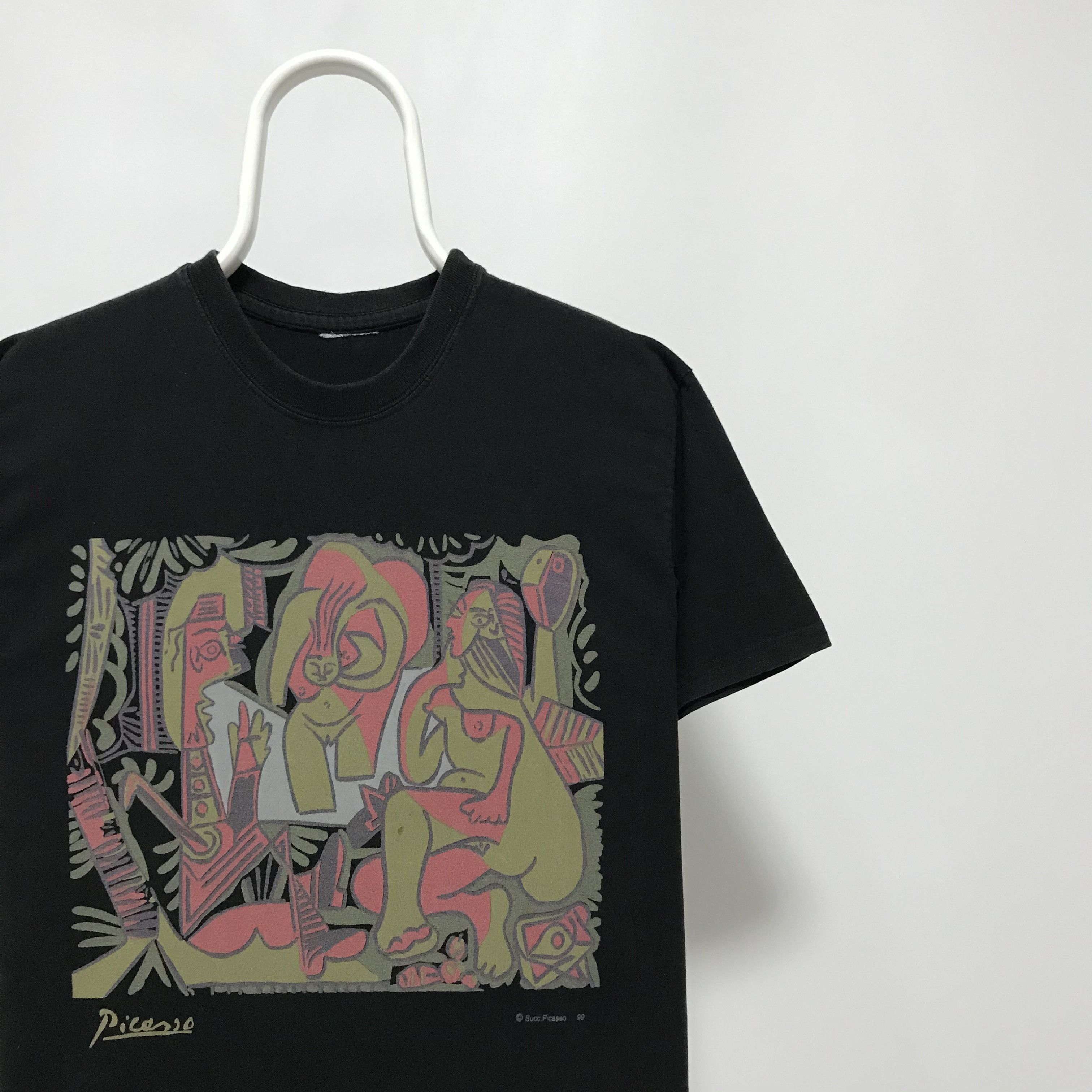 Other PICASSO 1999 Succ Vintage Art T-Shirt Tee Very Rare 90s VTG Size US M / EU 48-50 / 2 - 3 Thumbnail