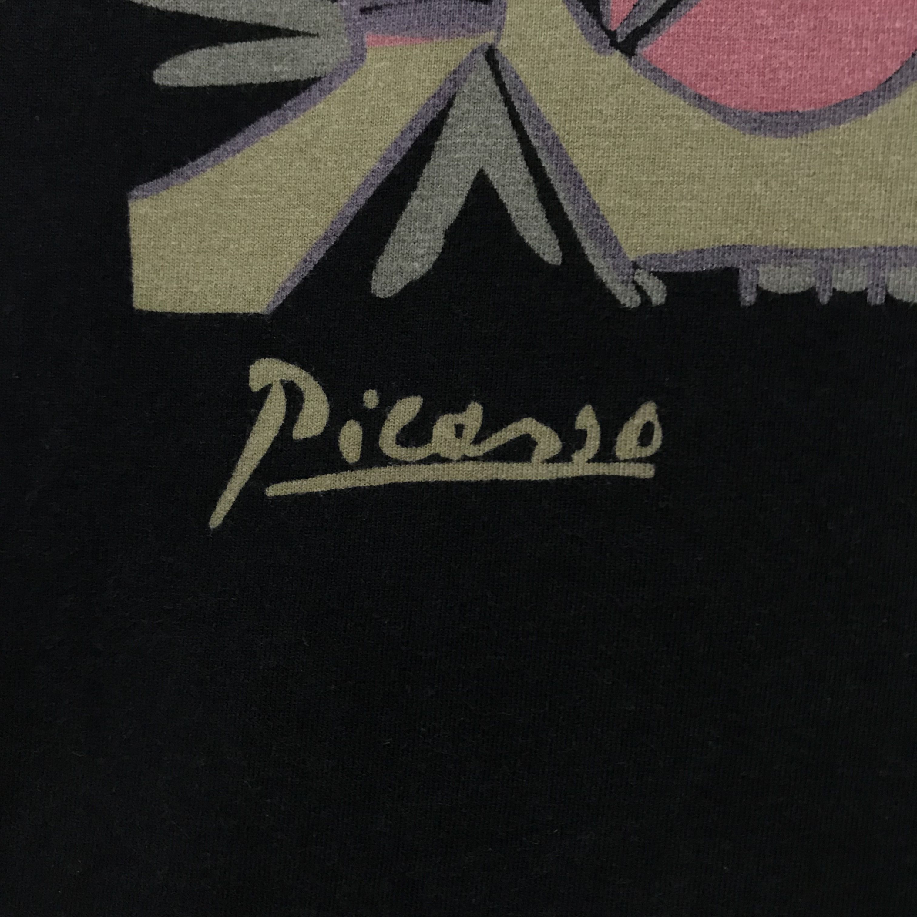 Other PICASSO 1999 Succ Vintage Art T-Shirt Tee Very Rare 90s VTG Size US M / EU 48-50 / 2 - 7 Thumbnail