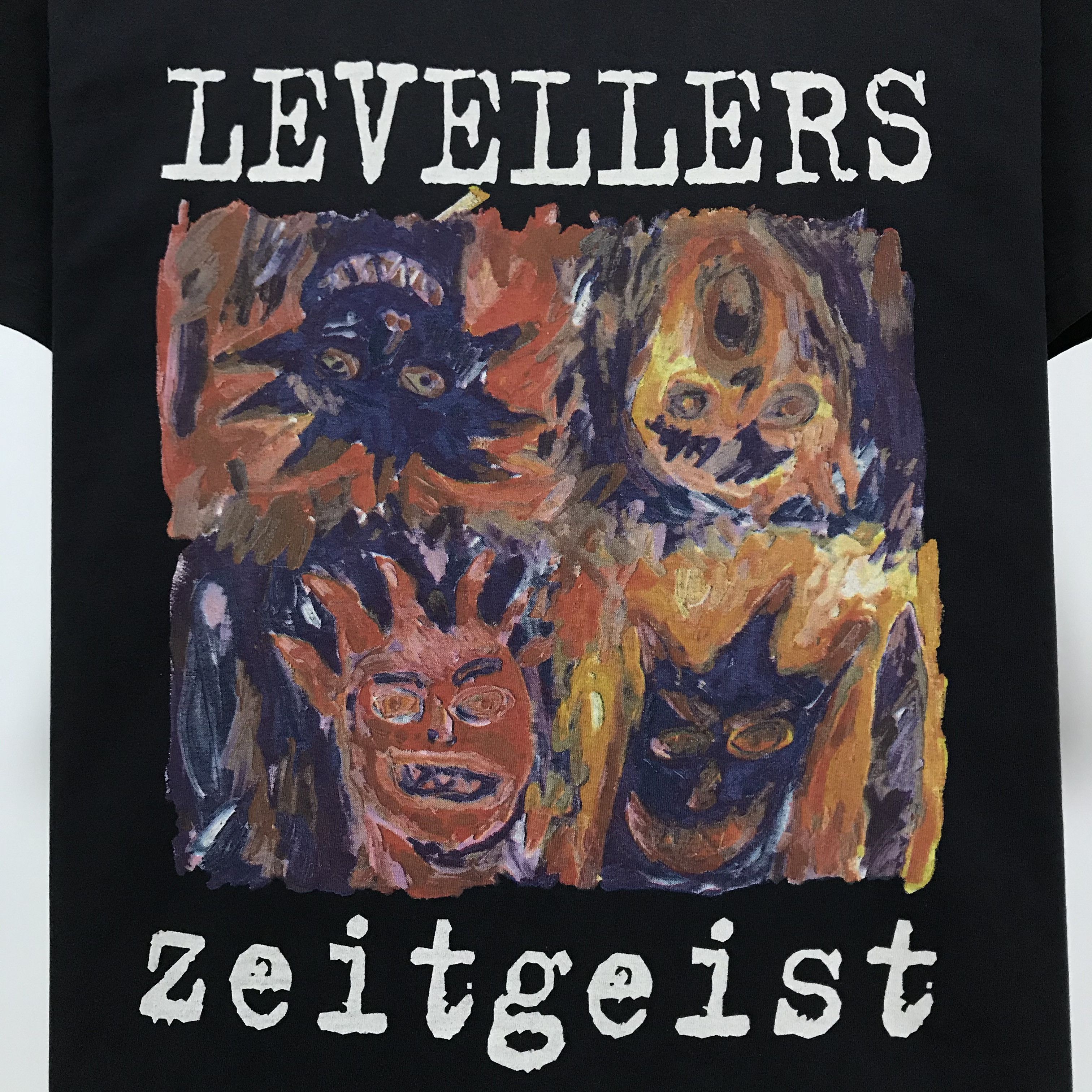Band Tees LEVELLERS 1995/96 Vintage T-Shirt Rare Rock Band Tee 90s Size US M / EU 48-50 / 2 - 6 Thumbnail