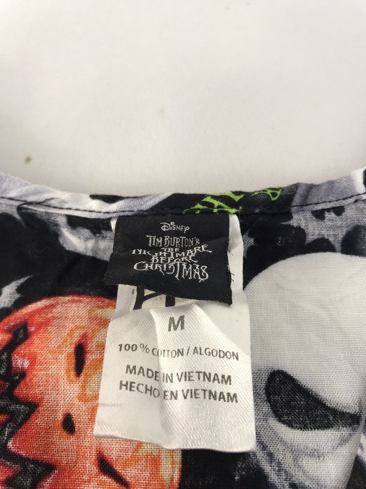 Disney Tim Burton The Nightmare Before Christmas Scrub Shirt Size M / US 6-8 / IT 42-44 - 4 Thumbnail