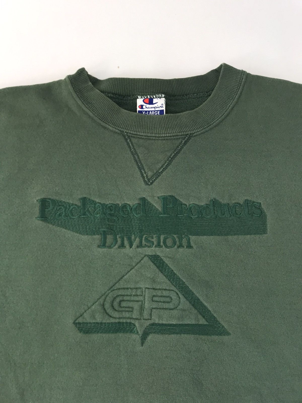 Champion 90s Champion GP Package Product Division Sweatshirt Big Logo Size US XL / EU 56 / 4 - 4 Thumbnail