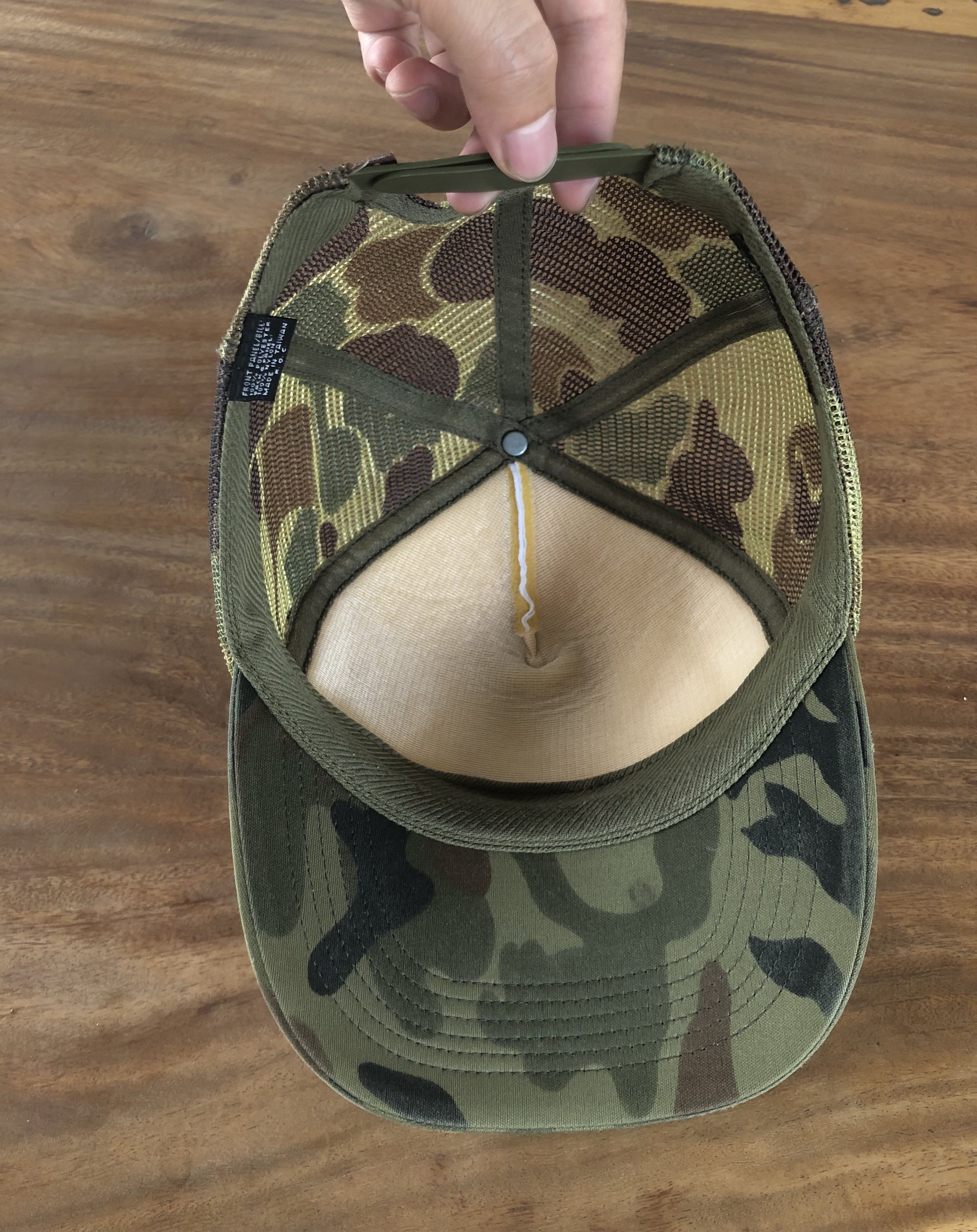 Stussy RARE🔥VINTAGE 90’S STUSSY RAT CAMO TRUCKER Size ONE SIZE - 6 Thumbnail