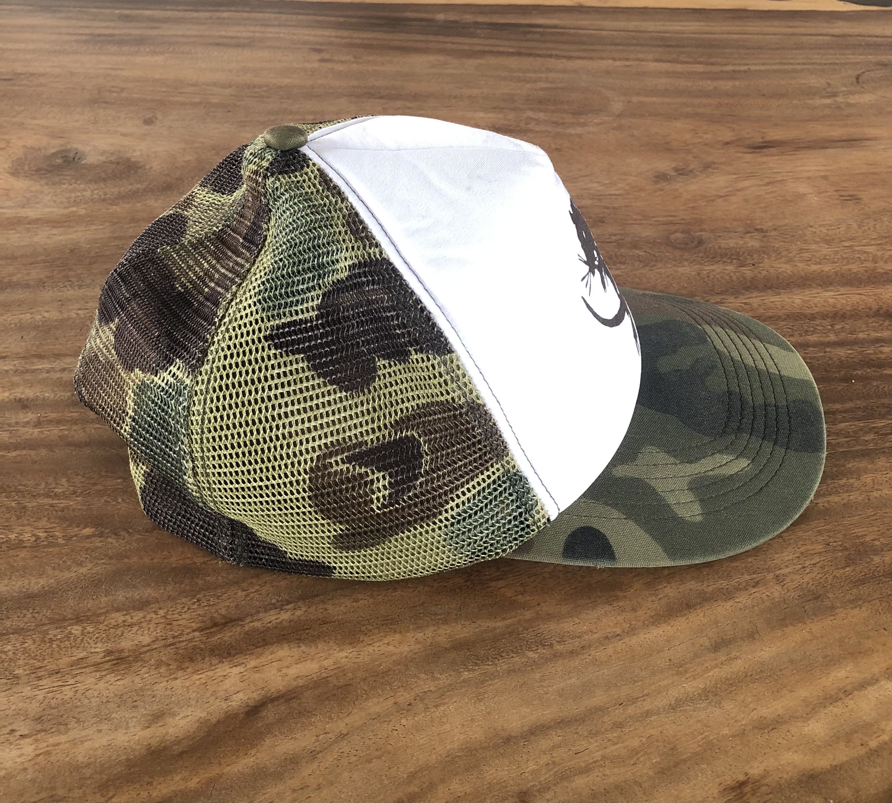 Stussy RARE🔥VINTAGE 90’S STUSSY RAT CAMO TRUCKER Size ONE SIZE - 4 Thumbnail