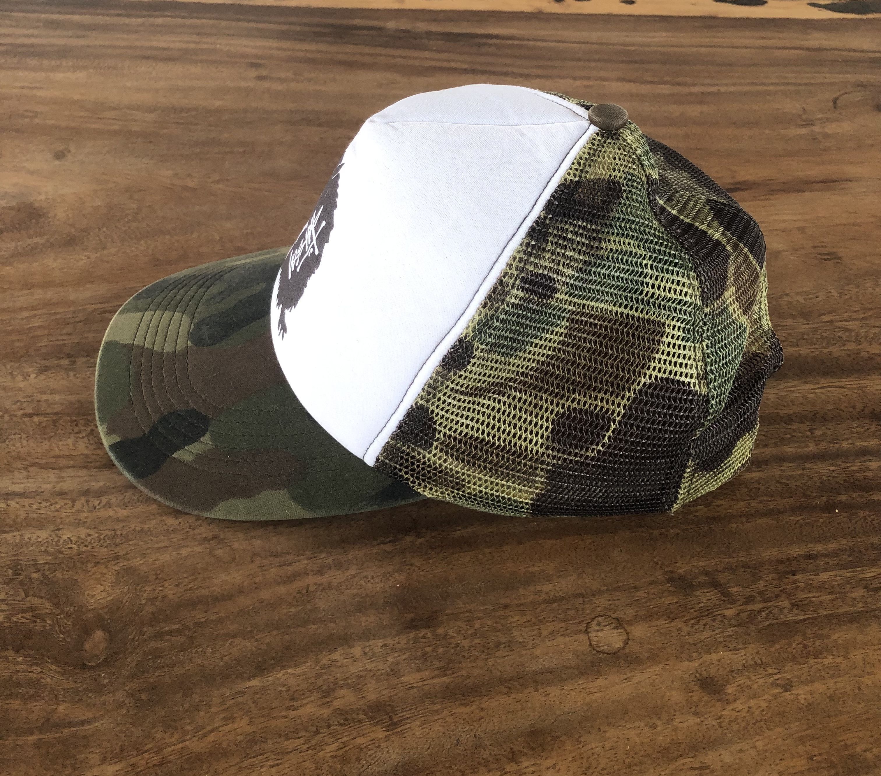 Stussy RARE🔥VINTAGE 90’S STUSSY RAT CAMO TRUCKER Size ONE SIZE - 2 Thumbnail