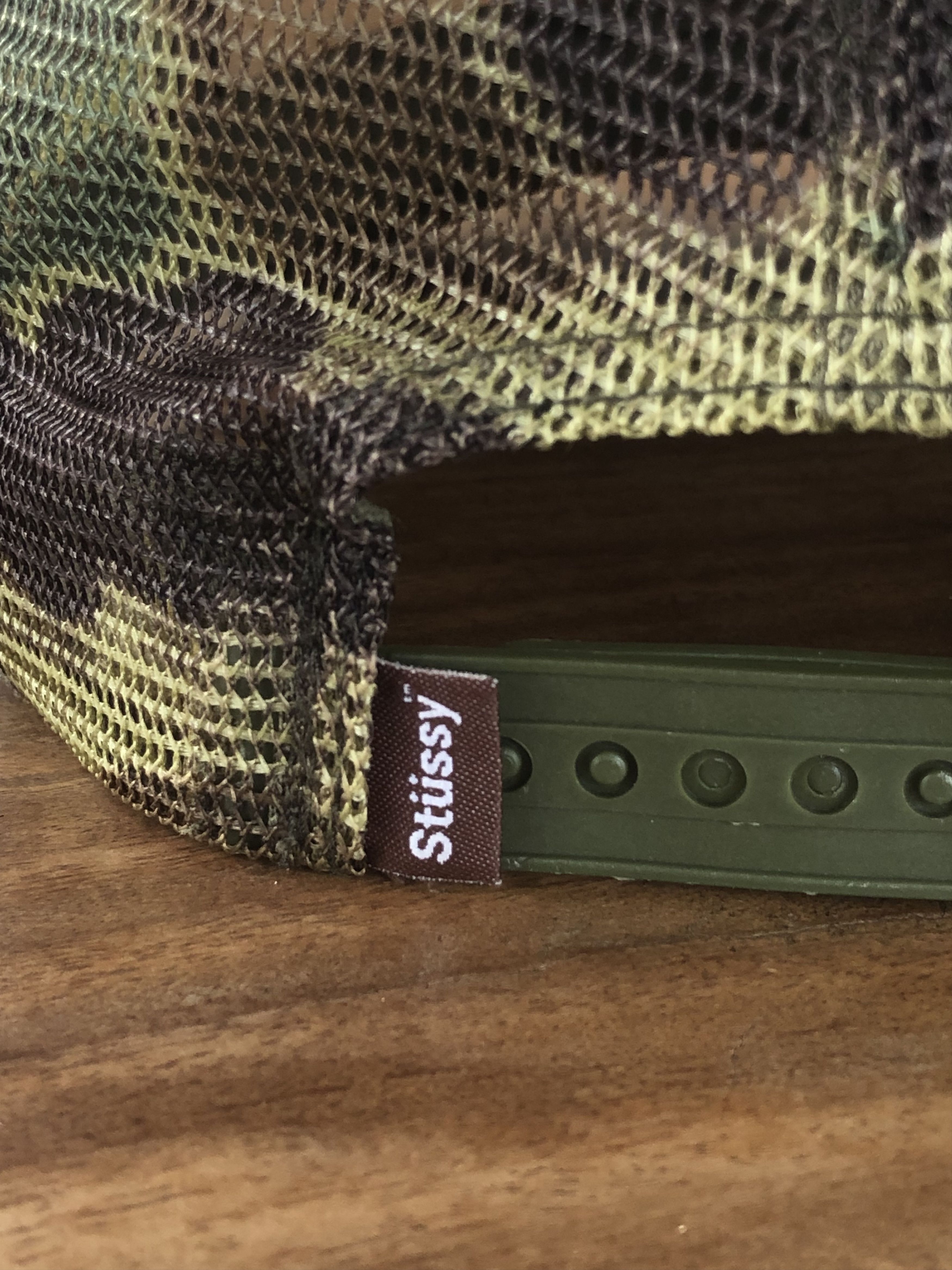 Stussy RARE🔥VINTAGE 90’S STUSSY RAT CAMO TRUCKER Size ONE SIZE - 3 Thumbnail