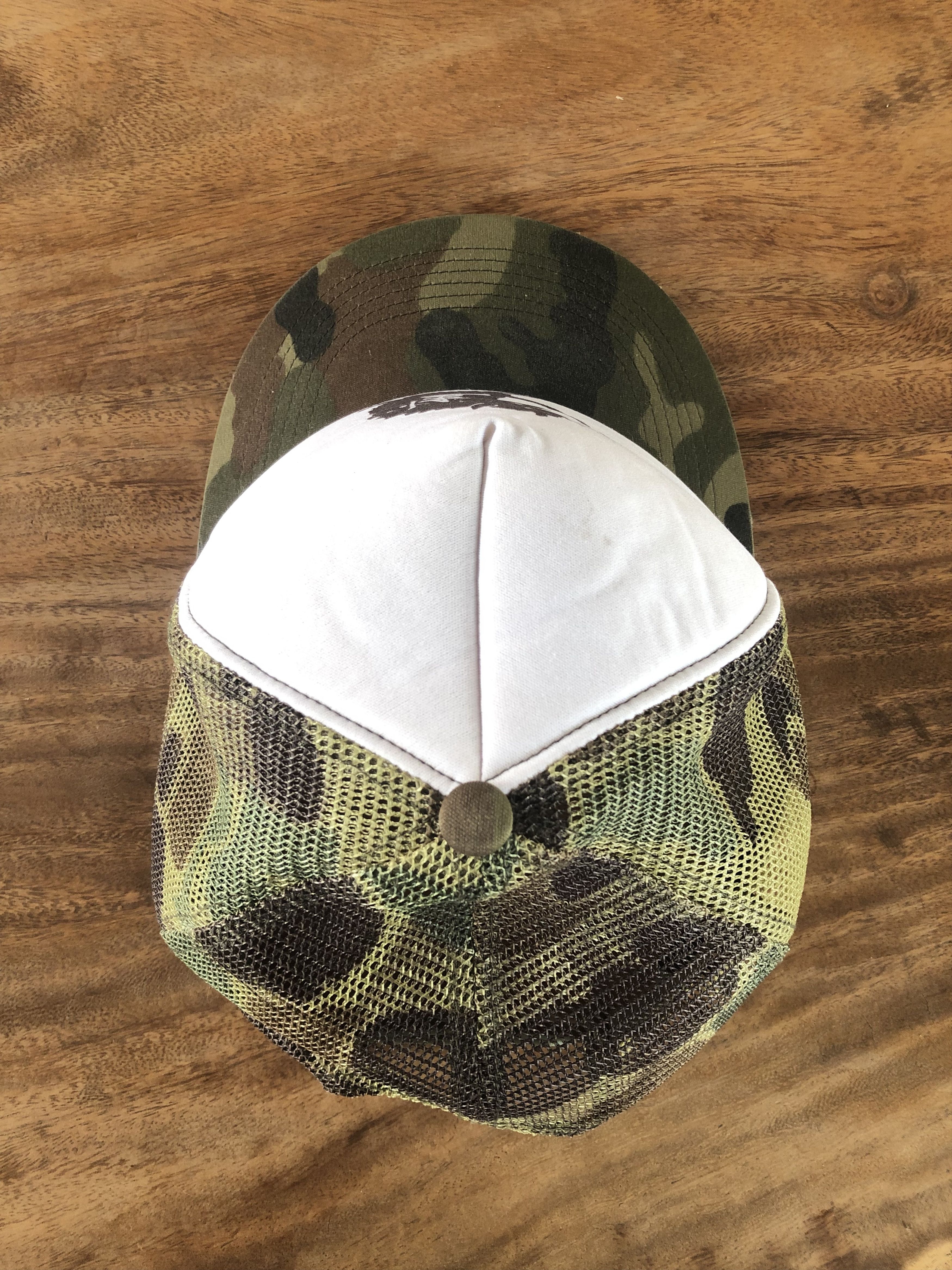 Stussy RARE🔥VINTAGE 90’S STUSSY RAT CAMO TRUCKER Size ONE SIZE - 5 Thumbnail