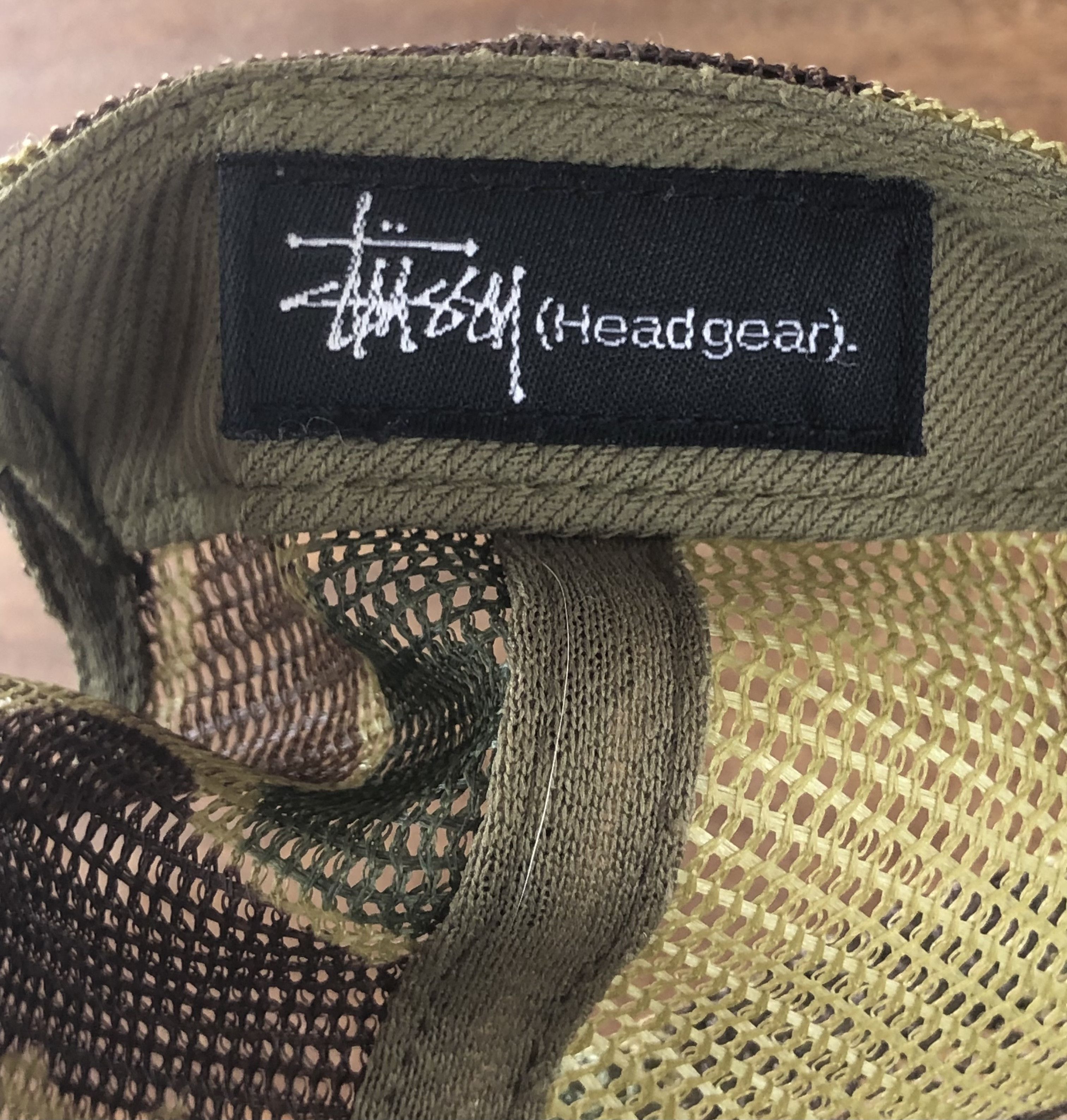 Stussy RARE🔥VINTAGE 90’S STUSSY RAT CAMO TRUCKER Size ONE SIZE - 10 Thumbnail