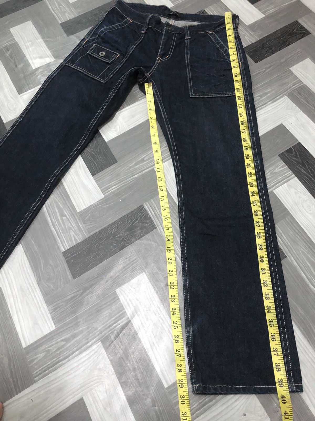 Johnbull × Vintage VINTAGE JOHN BULL BUSH PANT BLUE DENIM JEANS Size US 30 / EU 46 - 10 Thumbnail