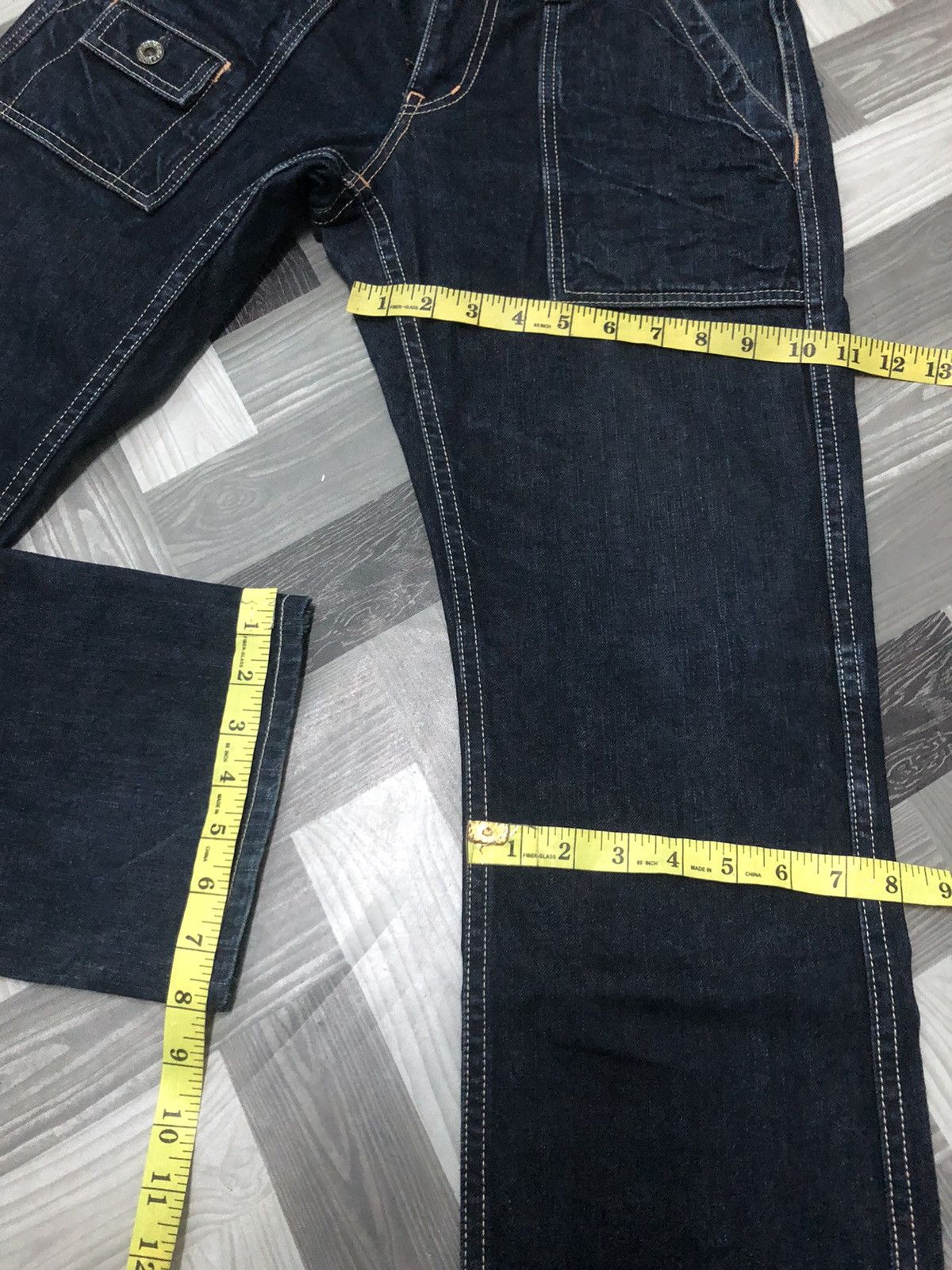 Johnbull × Vintage VINTAGE JOHN BULL BUSH PANT BLUE DENIM JEANS Size US 30 / EU 46 - 11 Thumbnail