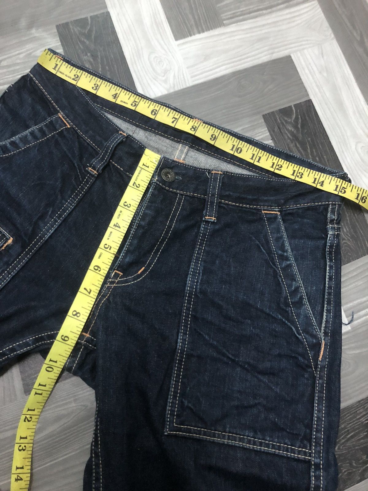 Johnbull × Vintage VINTAGE JOHN BULL BUSH PANT BLUE DENIM JEANS Size US 30 / EU 46 - 9 Thumbnail