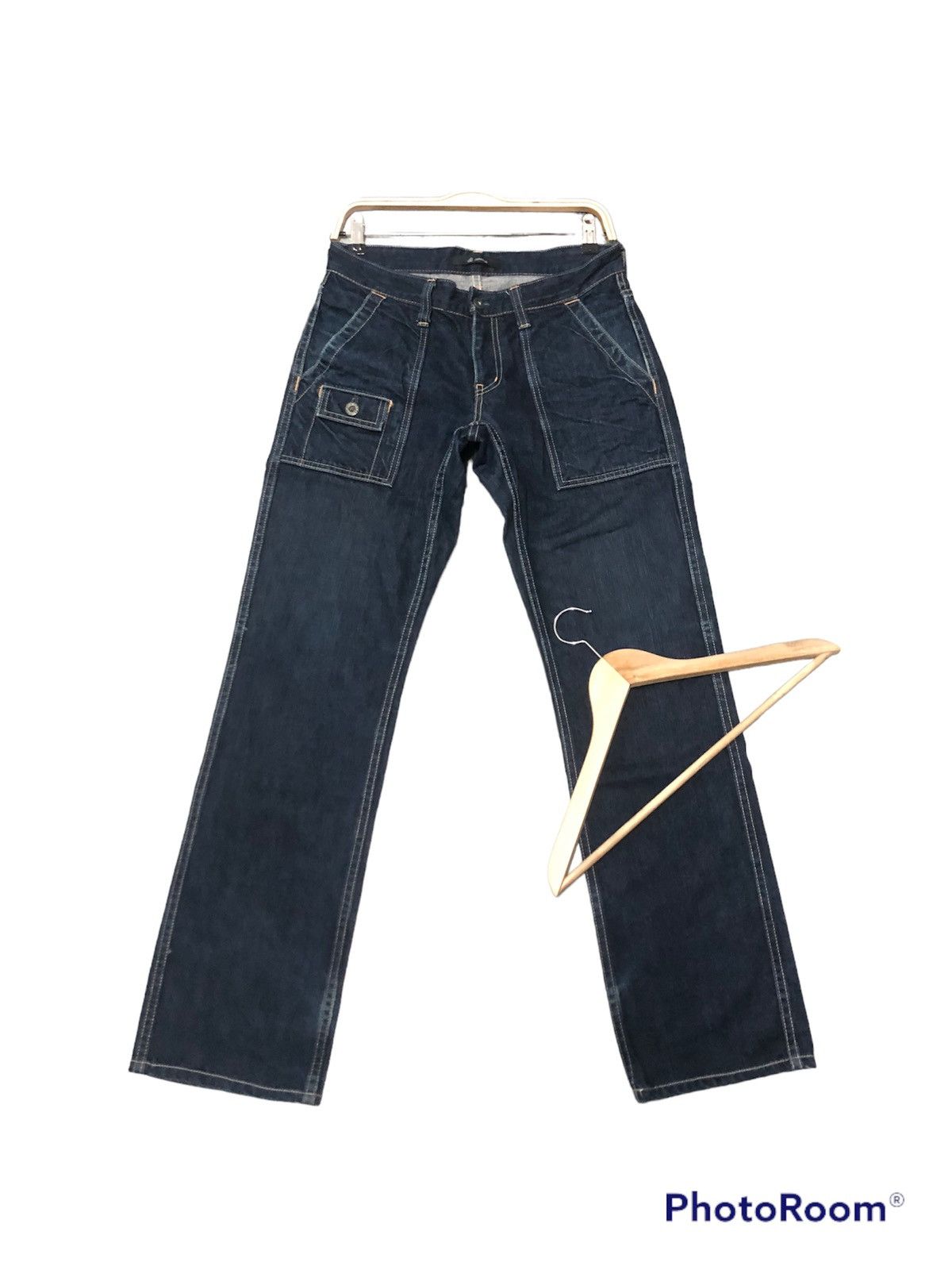 Johnbull × Vintage VINTAGE JOHN BULL BUSH PANT BLUE DENIM JEANS Size US 30 / EU 46 - 1 Thumbnail