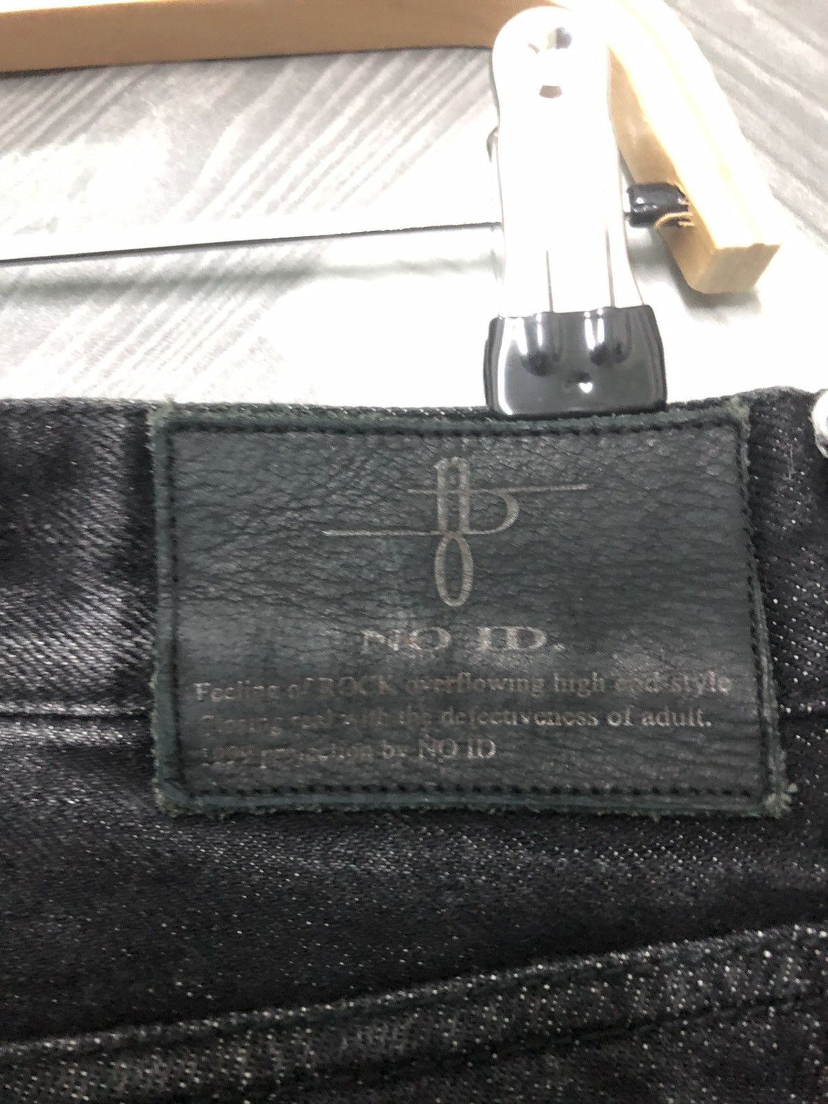 Japanese Brand × NO ID NO ID SELVEDGE DENIM NICE WHISKER HONEYCOMB DISTRESSED Size US 34 / EU 50 - 12 Thumbnail