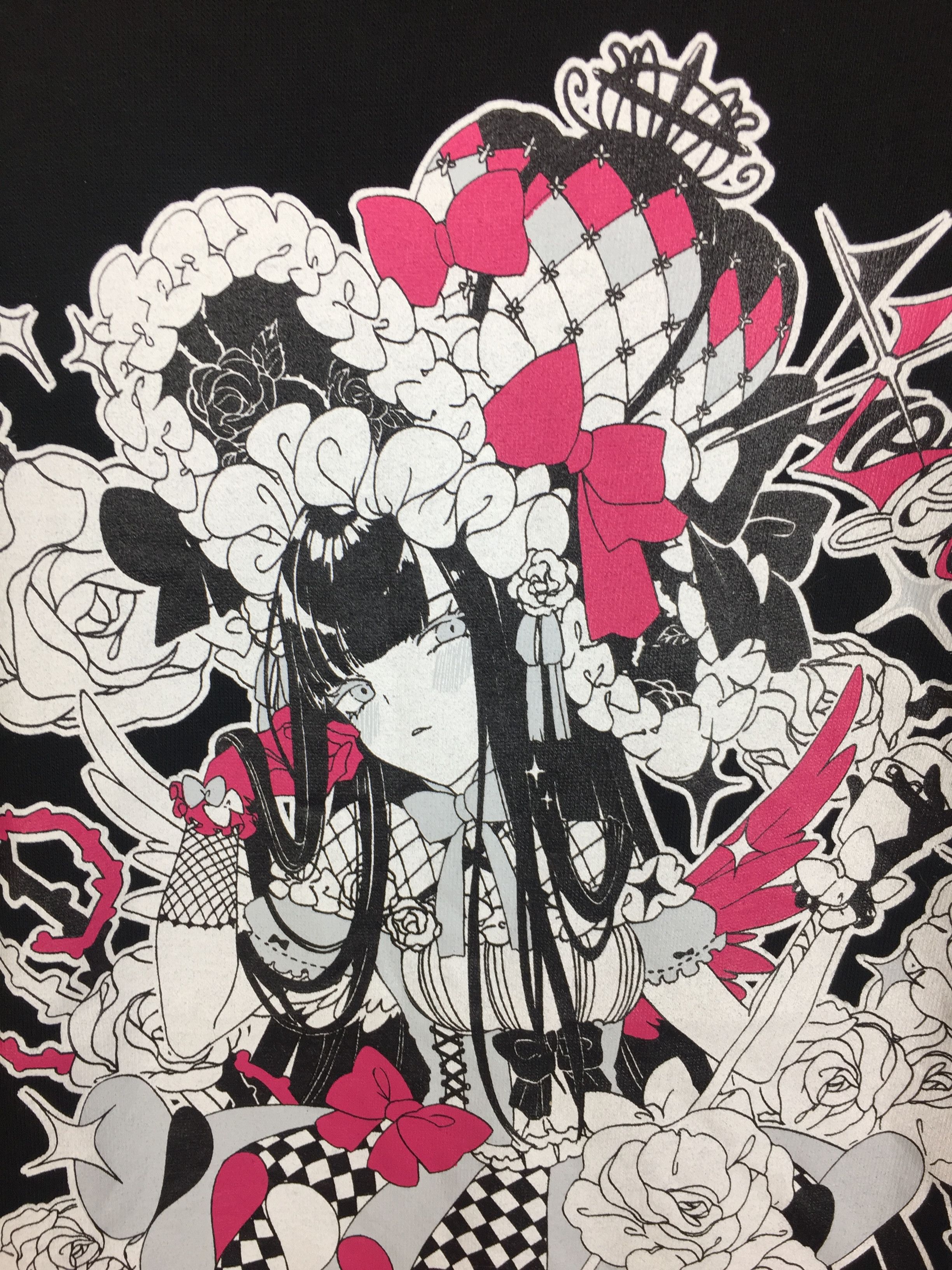 Anime × Beauty Beast × Japanese Brand Japanese anima pin up girl tee Size US M / EU 48-50 / 2 - 5 Thumbnail