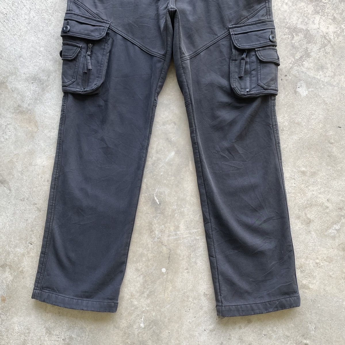 Japanese Brand W33💥 Vintage MONKEY SPORT Black Tactical Cargo Pants Size US 33 - 7 Thumbnail