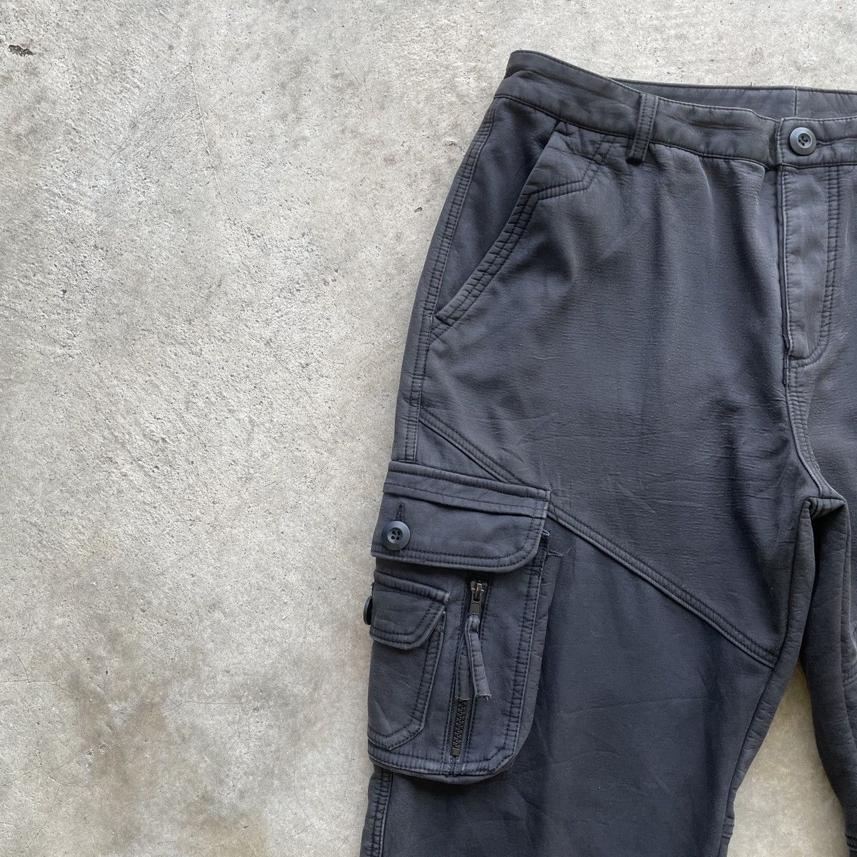 Japanese Brand W33💥 Vintage MONKEY SPORT Black Tactical Cargo Pants Size US 33 - 5 Thumbnail