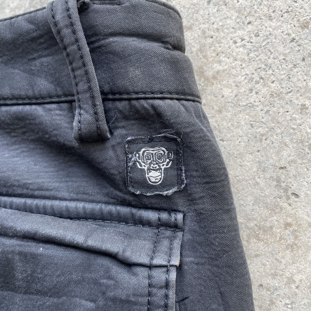 Japanese Brand W33💥 Vintage MONKEY SPORT Black Tactical Cargo Pants Size US 33 - 10 Thumbnail