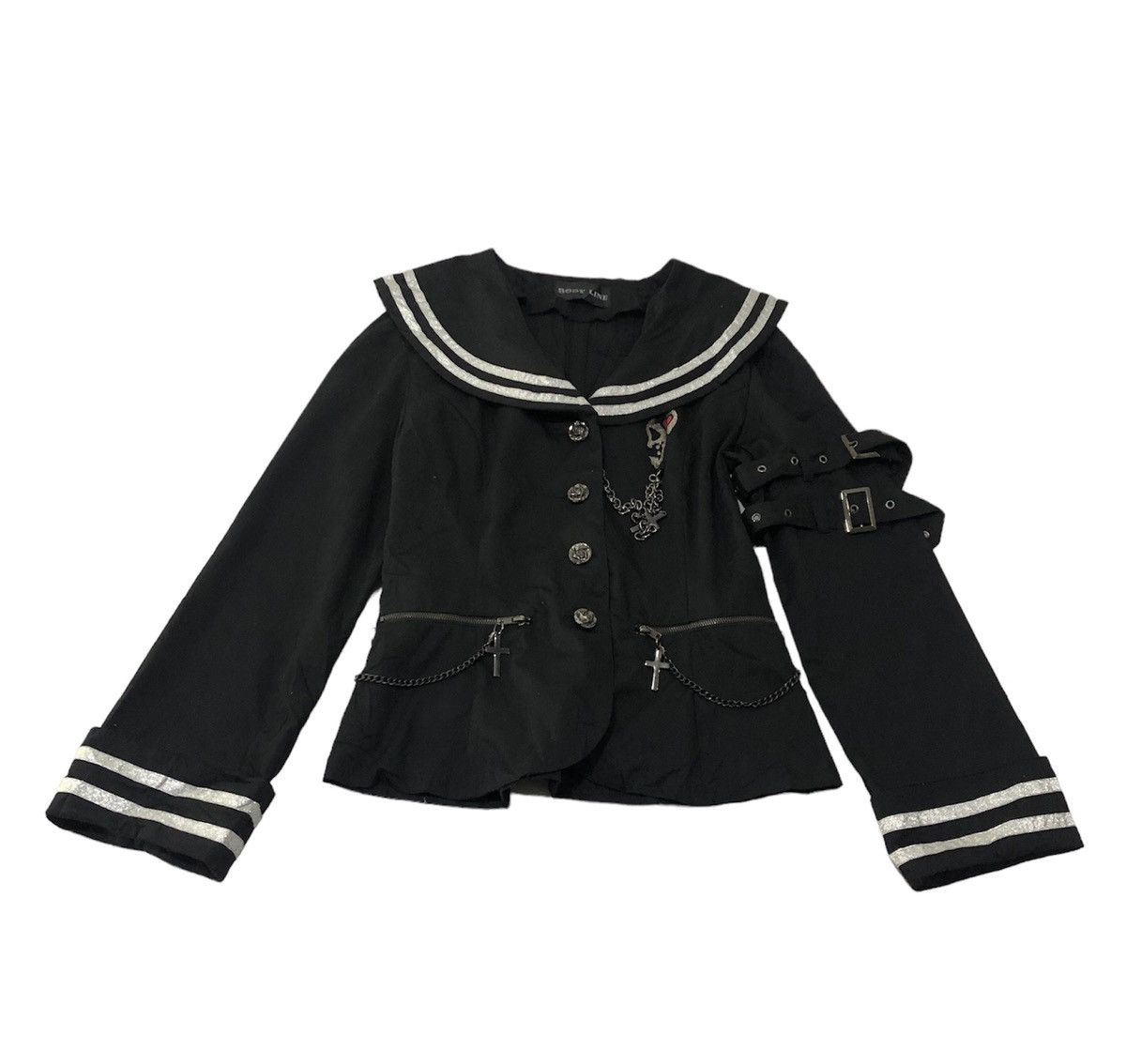 Japanese Brand NEED GONE‼️ Japanese Brand Punk Bondage Jacket Size XS / US 0-2 / IT 36-38 - 1 Thumbnail