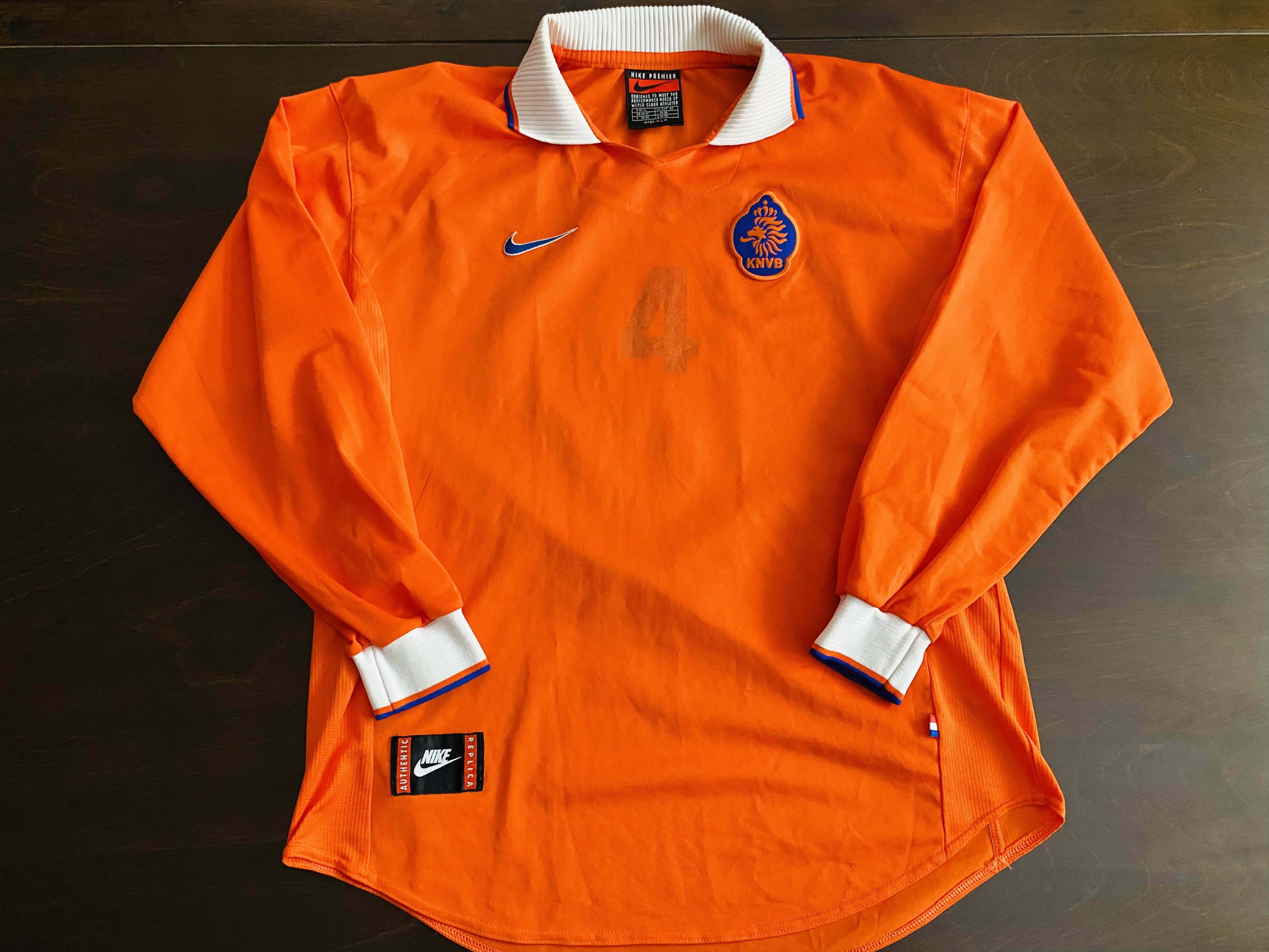 Nike Dutch Netherlands KNVB 1997 Premier Soccer Jersey