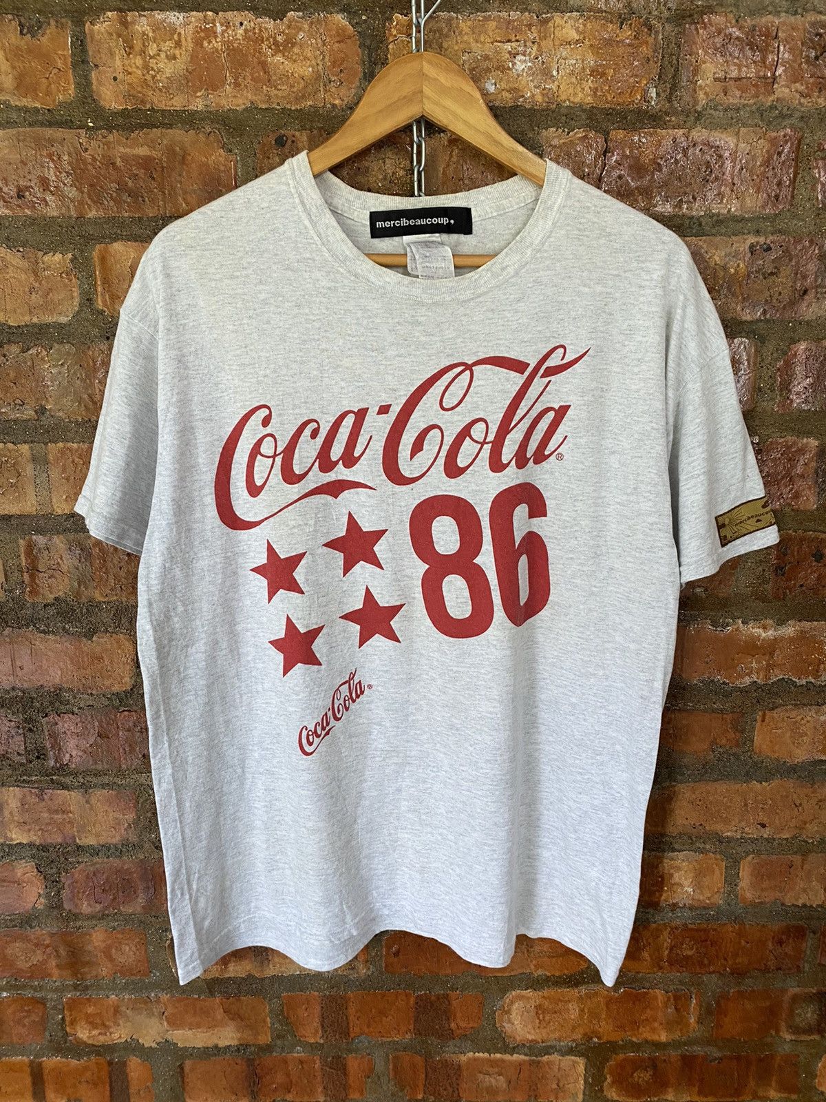 Coca Cola × Issey Miyake × mercibeaucoup Mercibeaucoup ISSEY MIYAKE x coke tee Size US L / EU 52-54 / 3 - 3 Thumbnail