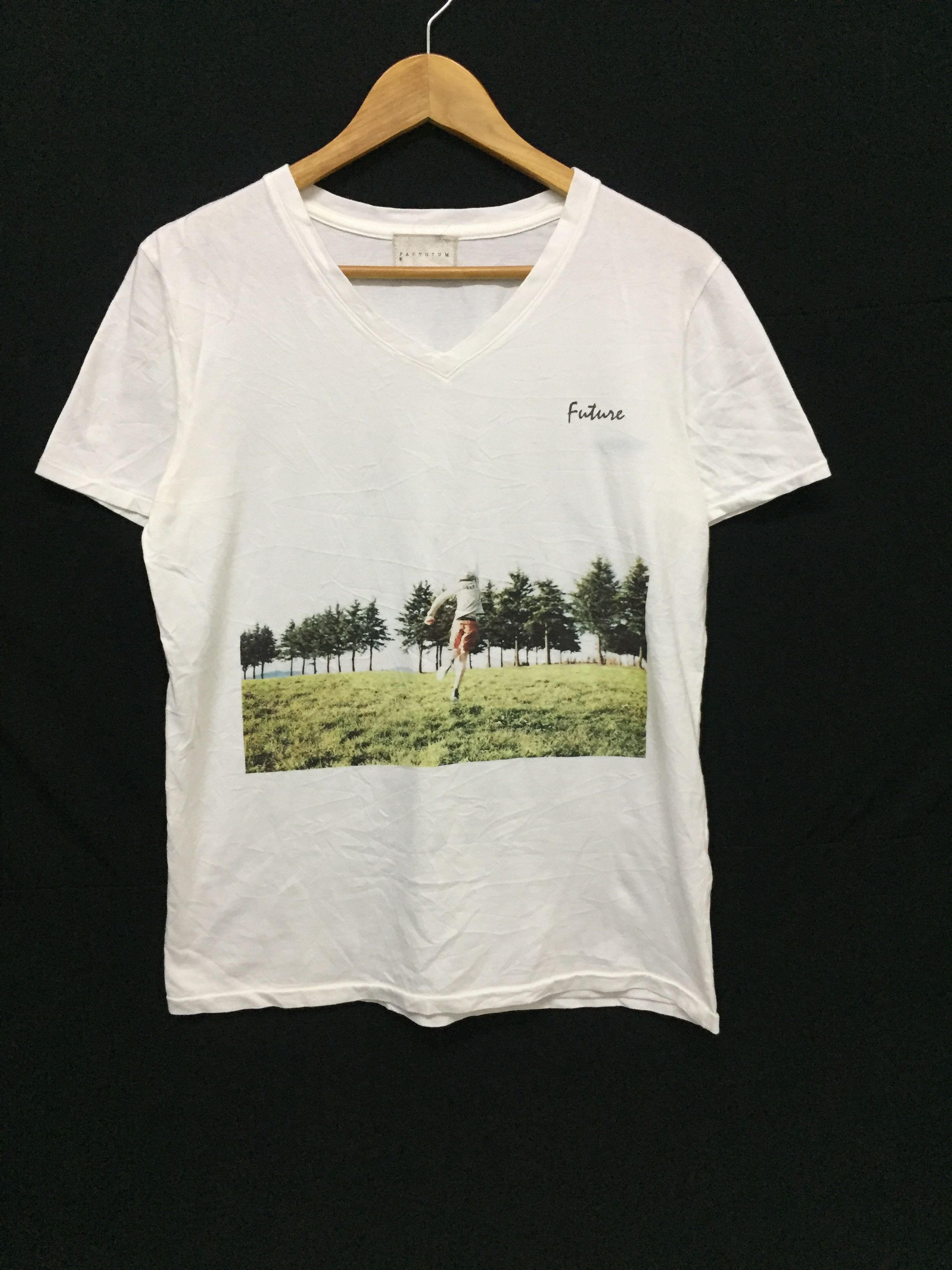 FACTOTUM FACTOTUM iconic Future real Picture tee Size US M / EU 48-50 / 2 - 2 Thumbnail