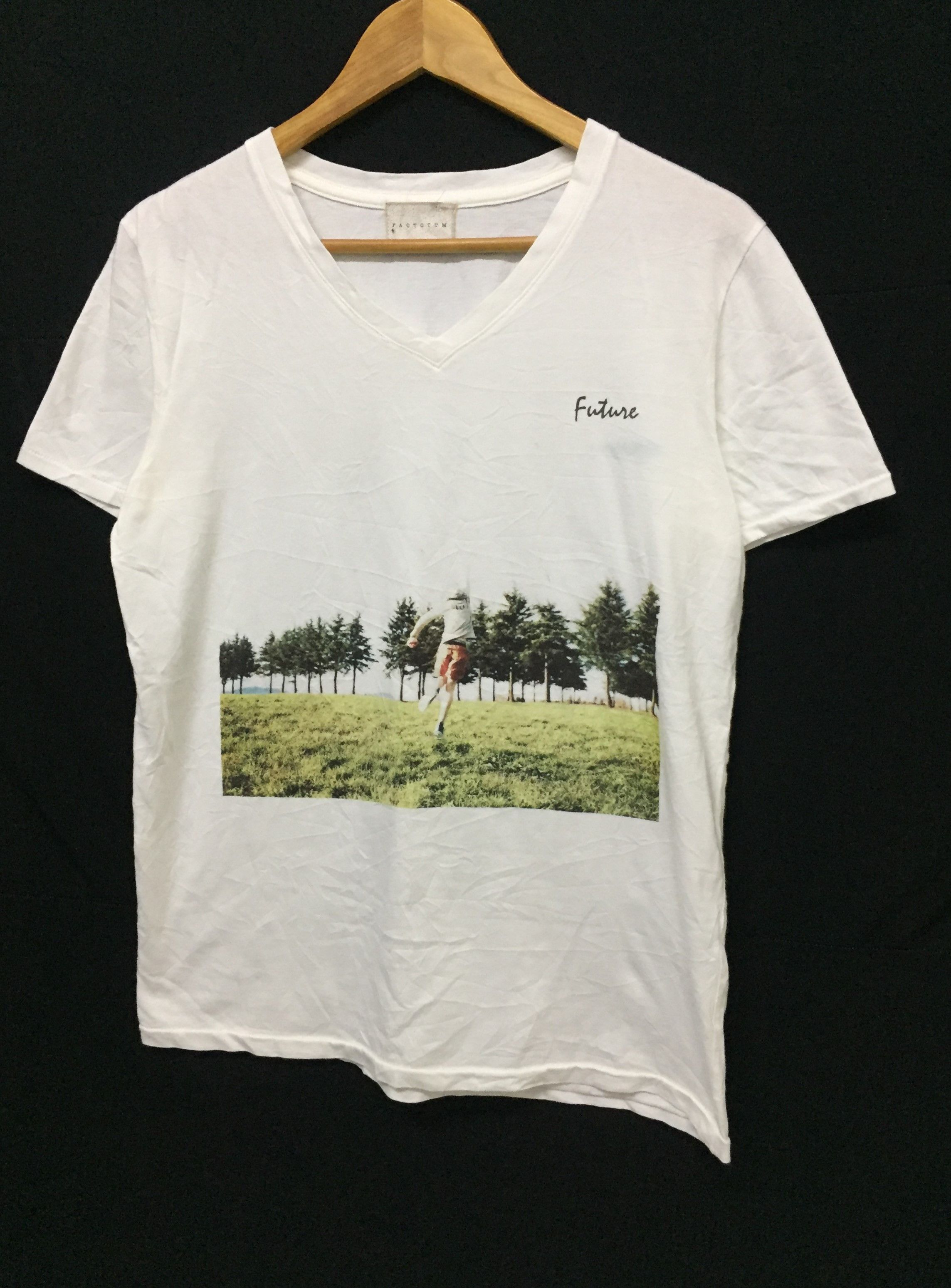 FACTOTUM FACTOTUM iconic Future real Picture tee Size US M / EU 48-50 / 2 - 1 Thumbnail