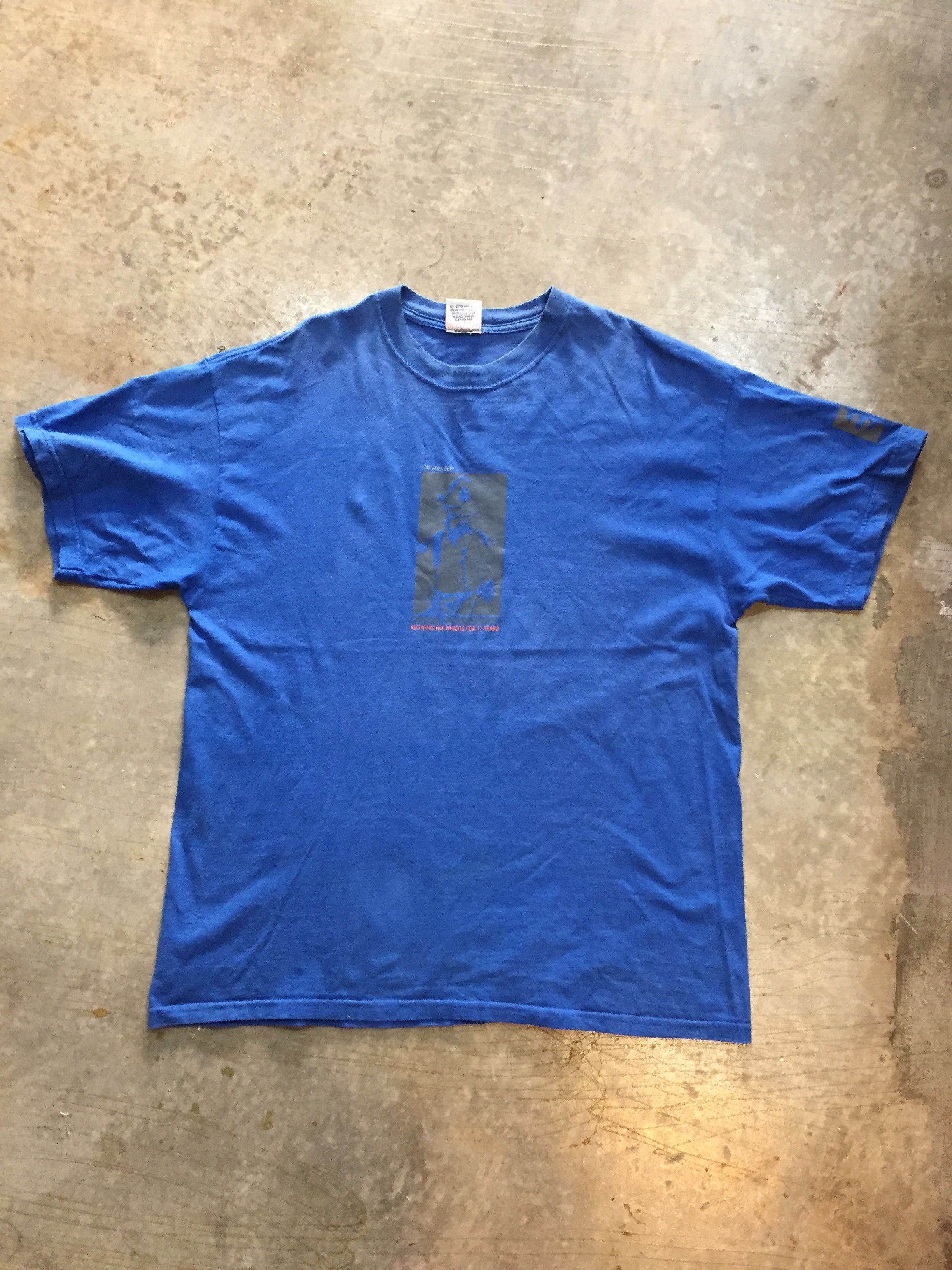 Alien Workshop × Vintage 90s Alien Workshop Never sleep blowing the whistle tee Size US XL / EU 56 / 4 - 2 Thumbnail