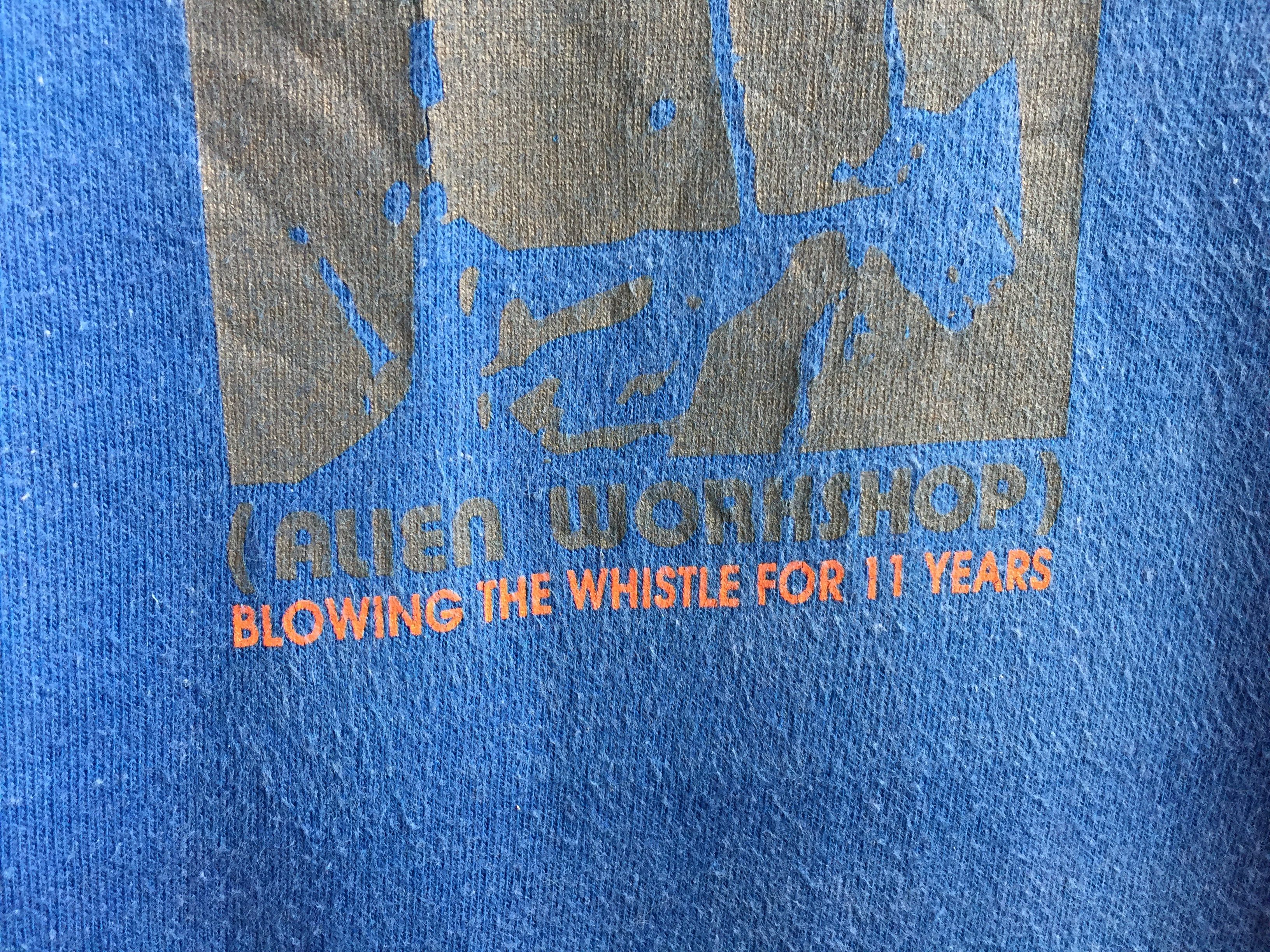 Alien Workshop × Vintage 90s Alien Workshop Never sleep blowing the whistle tee Size US XL / EU 56 / 4 - 7 Thumbnail