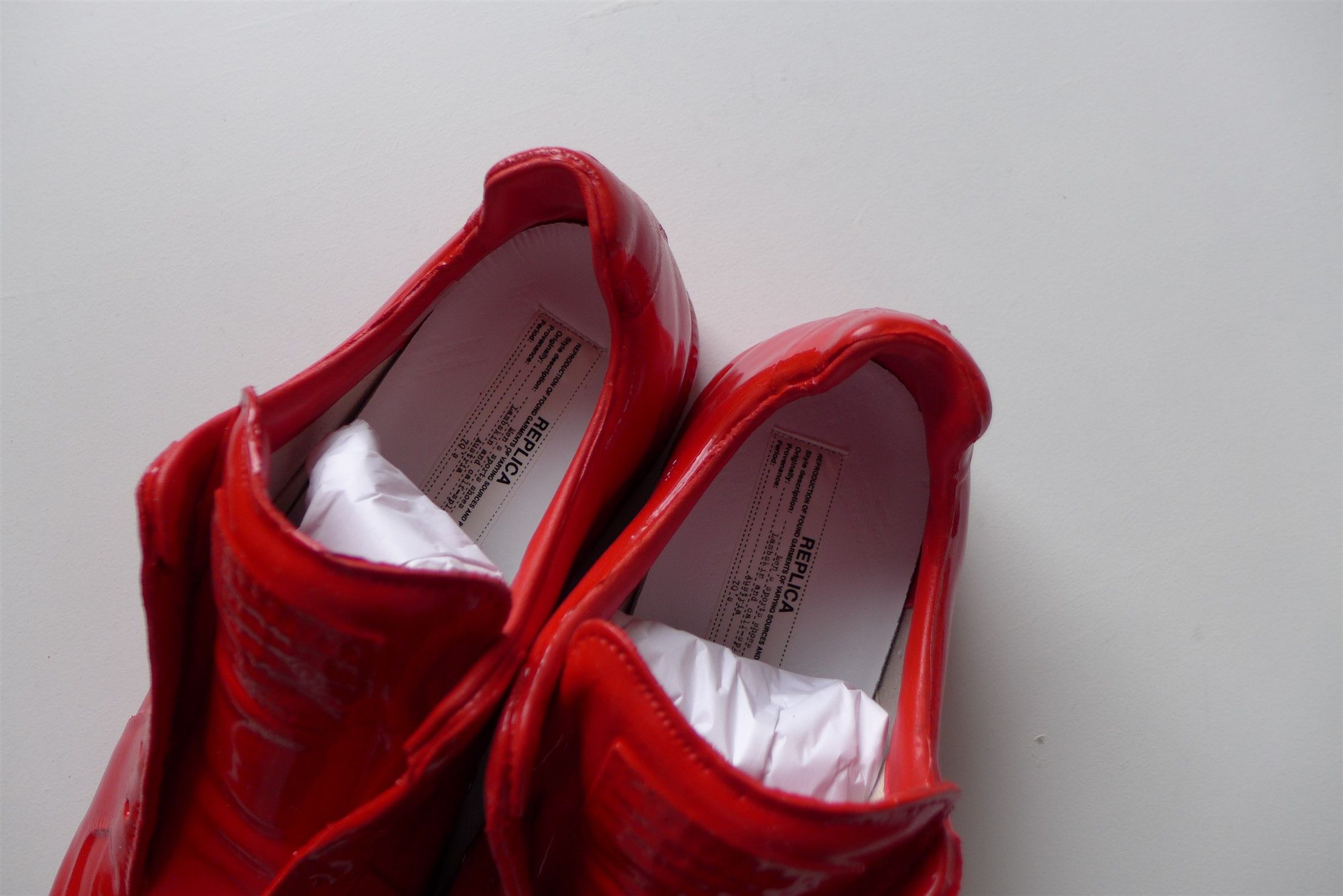 Maison Margiela Margiela Replica Dip Sneakers -- Red Size US 10 / EU 43 - 5 Thumbnail
