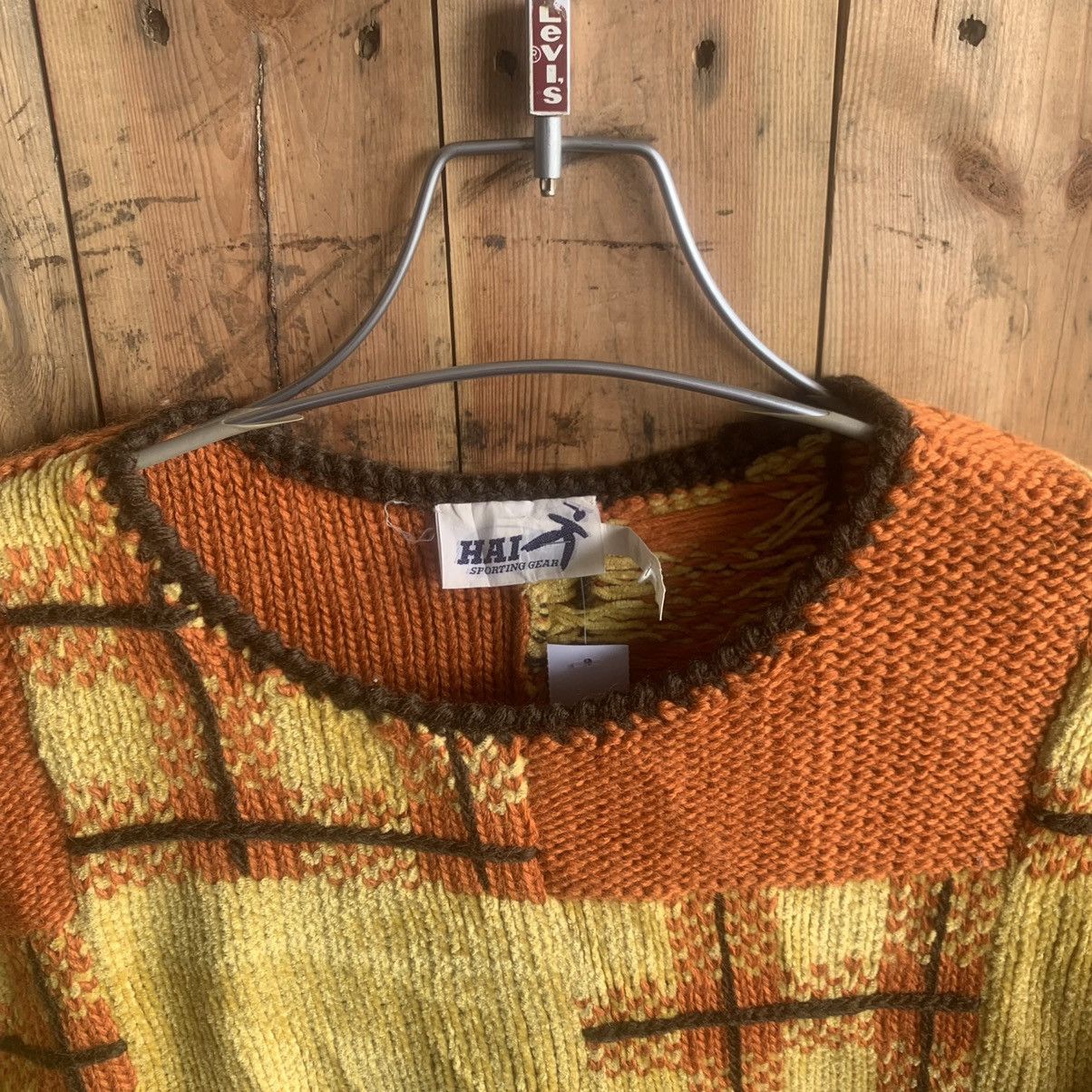 Hai Sporting Gear × Issey Miyake × Japanese Brand 🔥RARE🔥 HAI sporting gear Knitwear Size US M / EU 48-50 / 2 - 2 Thumbnail