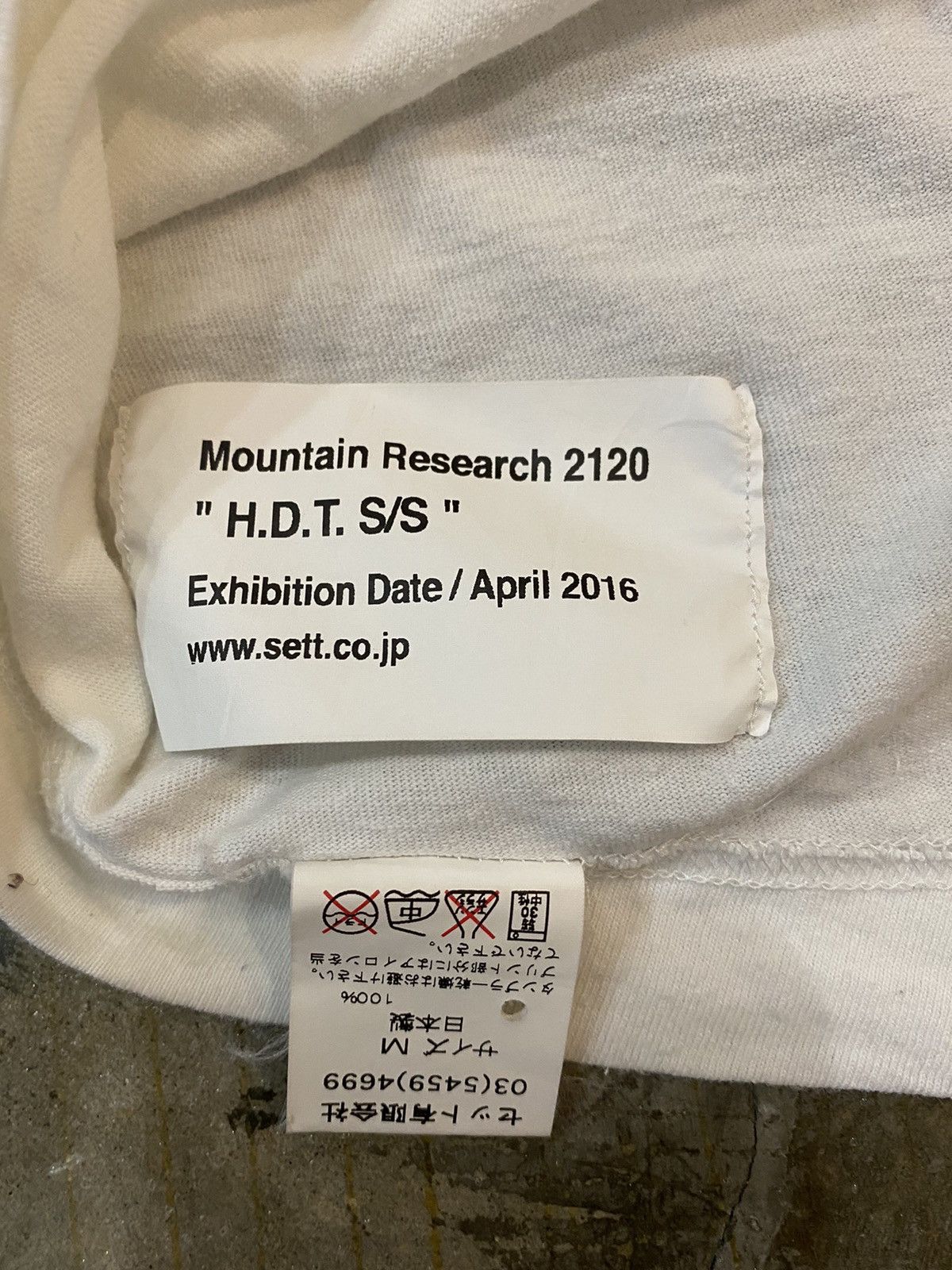 General Research × Mountain Research SS16 H.D.T tee Size US M / EU 48-50 / 2 - 9 Thumbnail