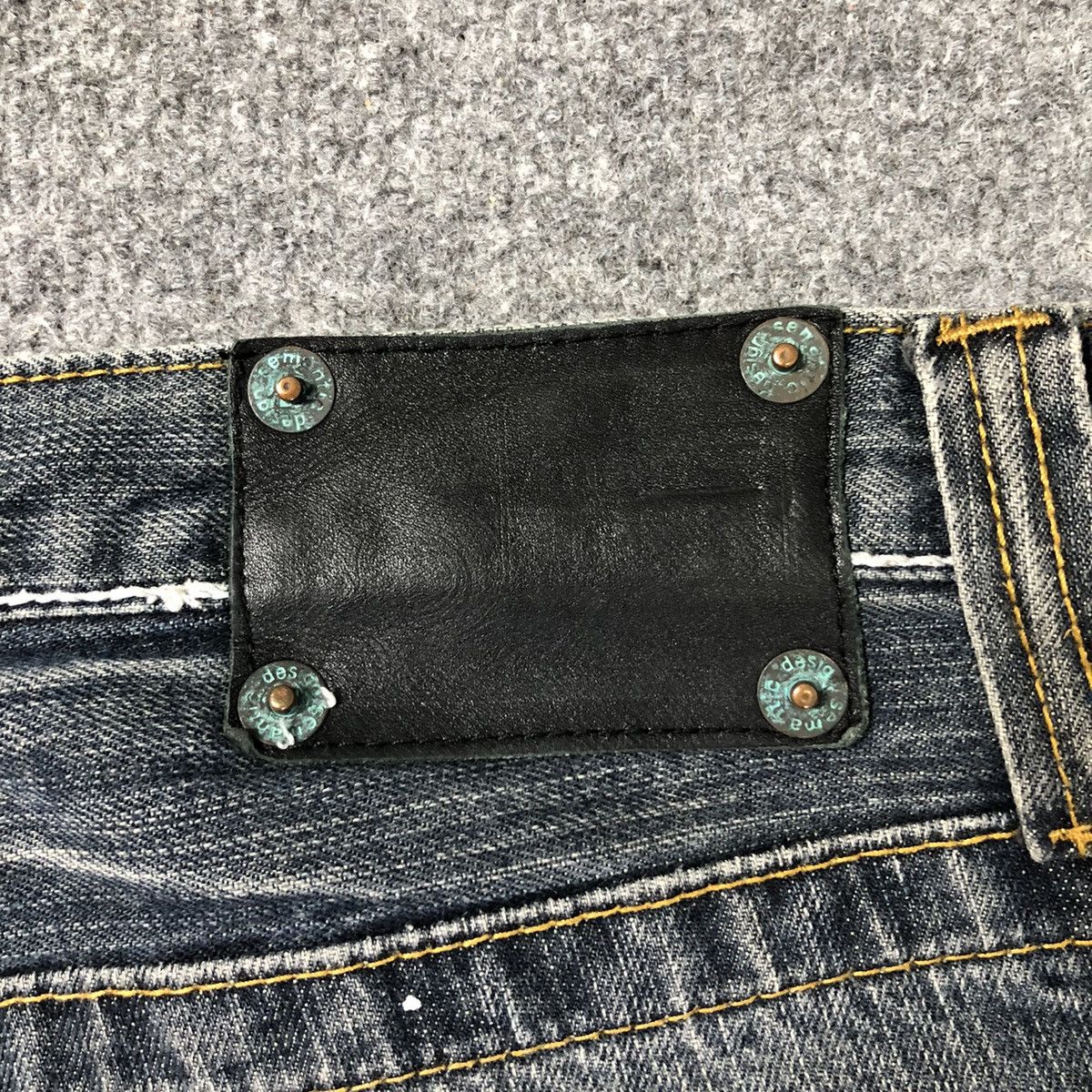 Vintage Japanese Brand Semantic Design Flare Bootcut Jeans Size US 31 - 12 Thumbnail