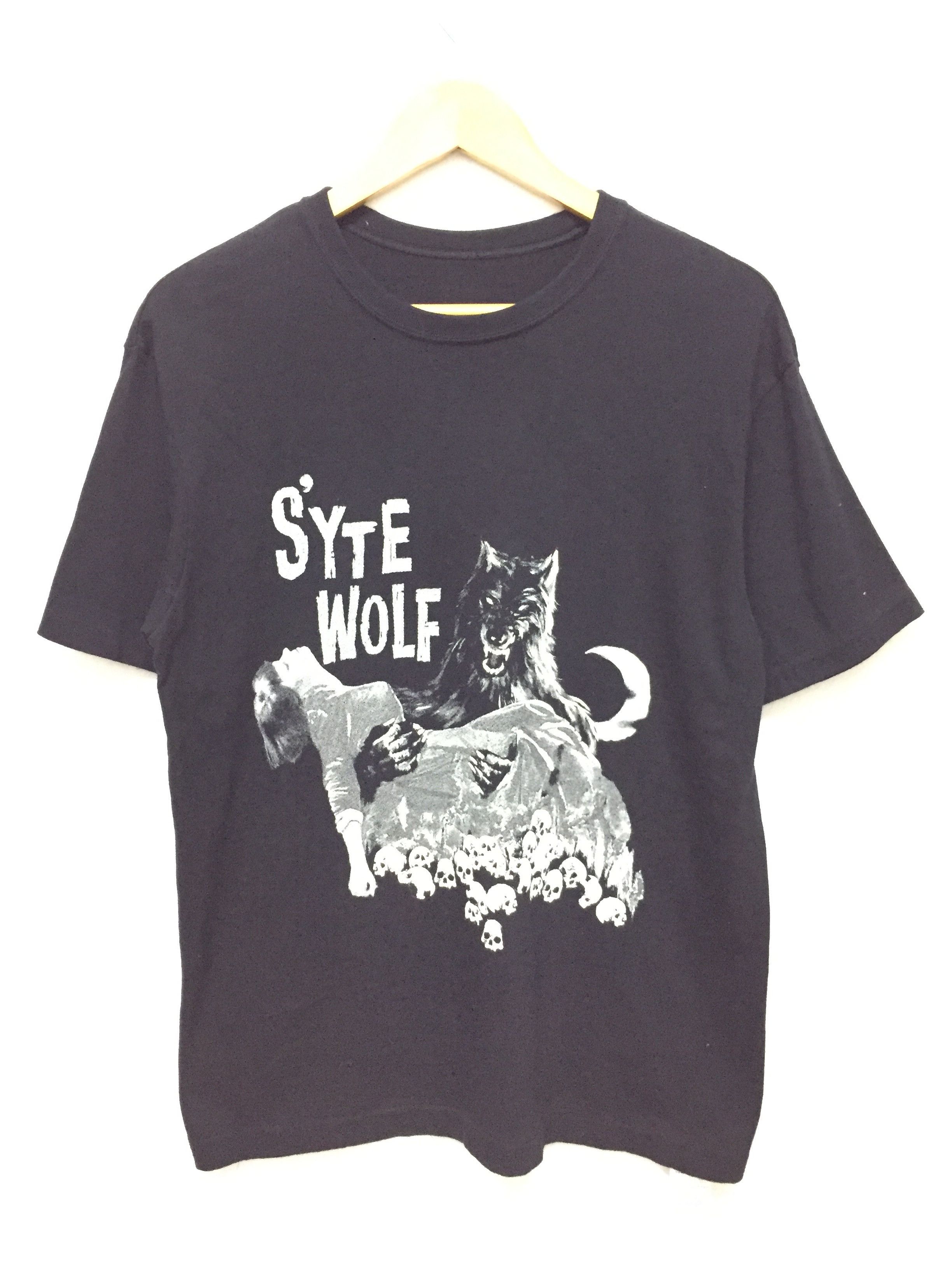 Yohji Yamamoto YOHJI YAMAMOTO S'YTE wolf skull tee pour homme Size US L / EU 52-54 / 3 - 3 Thumbnail