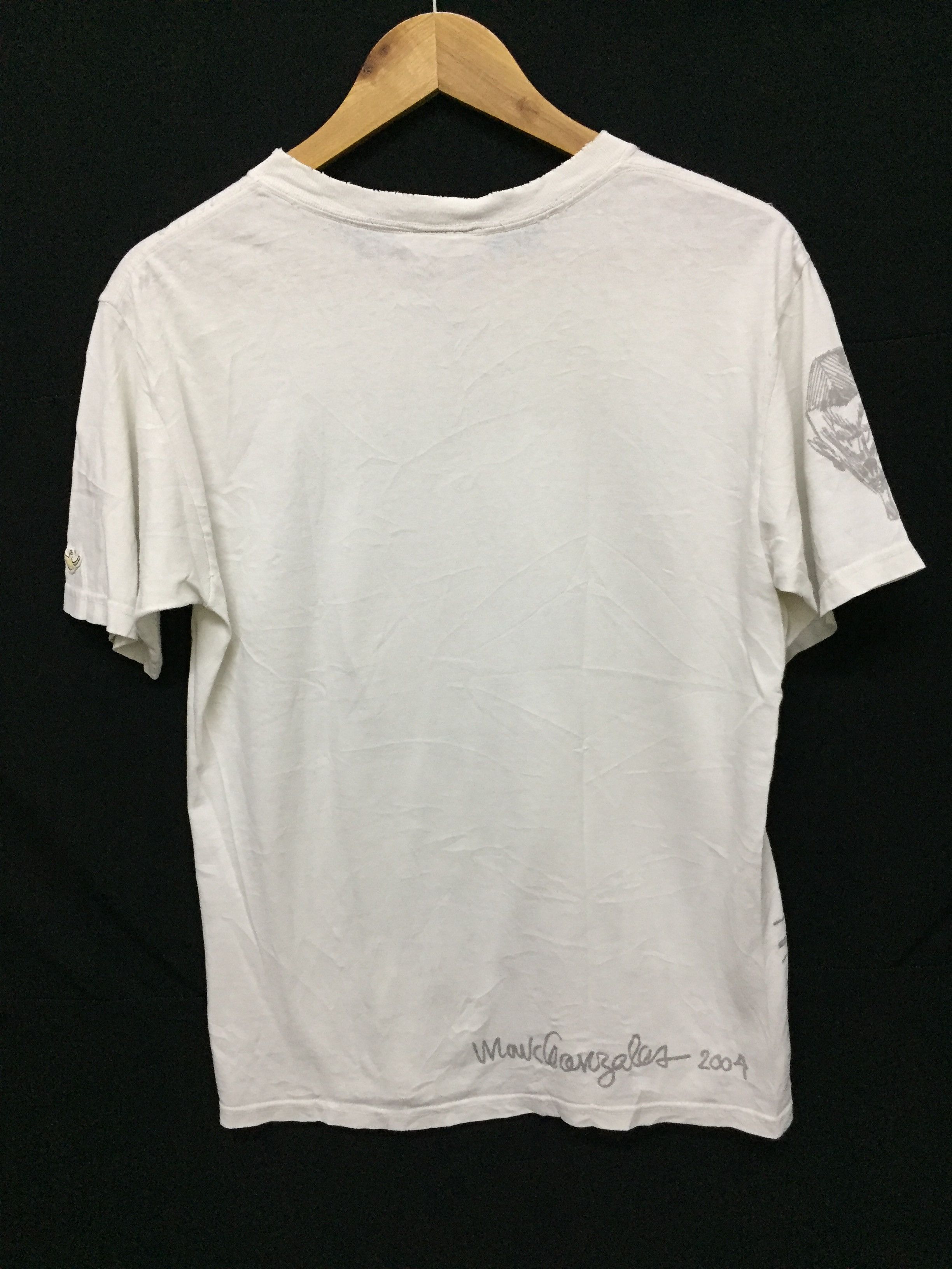Vintage 2004 Mark Gonzales Women art tee Size US S / EU 44-46 / 1 - 9 Thumbnail