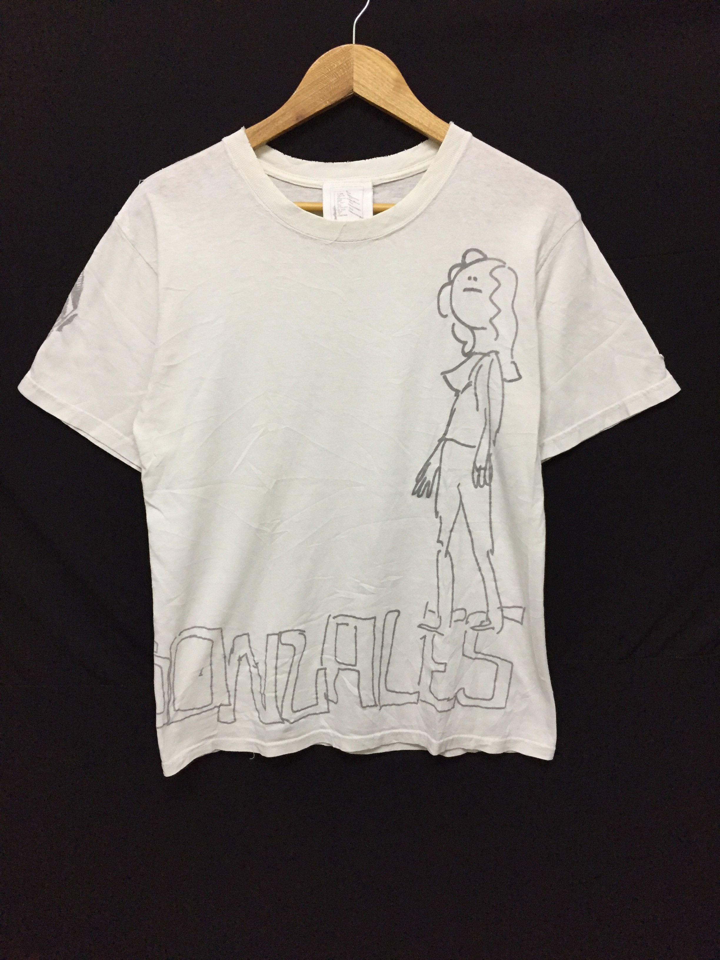 Vintage 2004 Mark Gonzales Women art tee Size US S / EU 44-46 / 1 - 2 Thumbnail