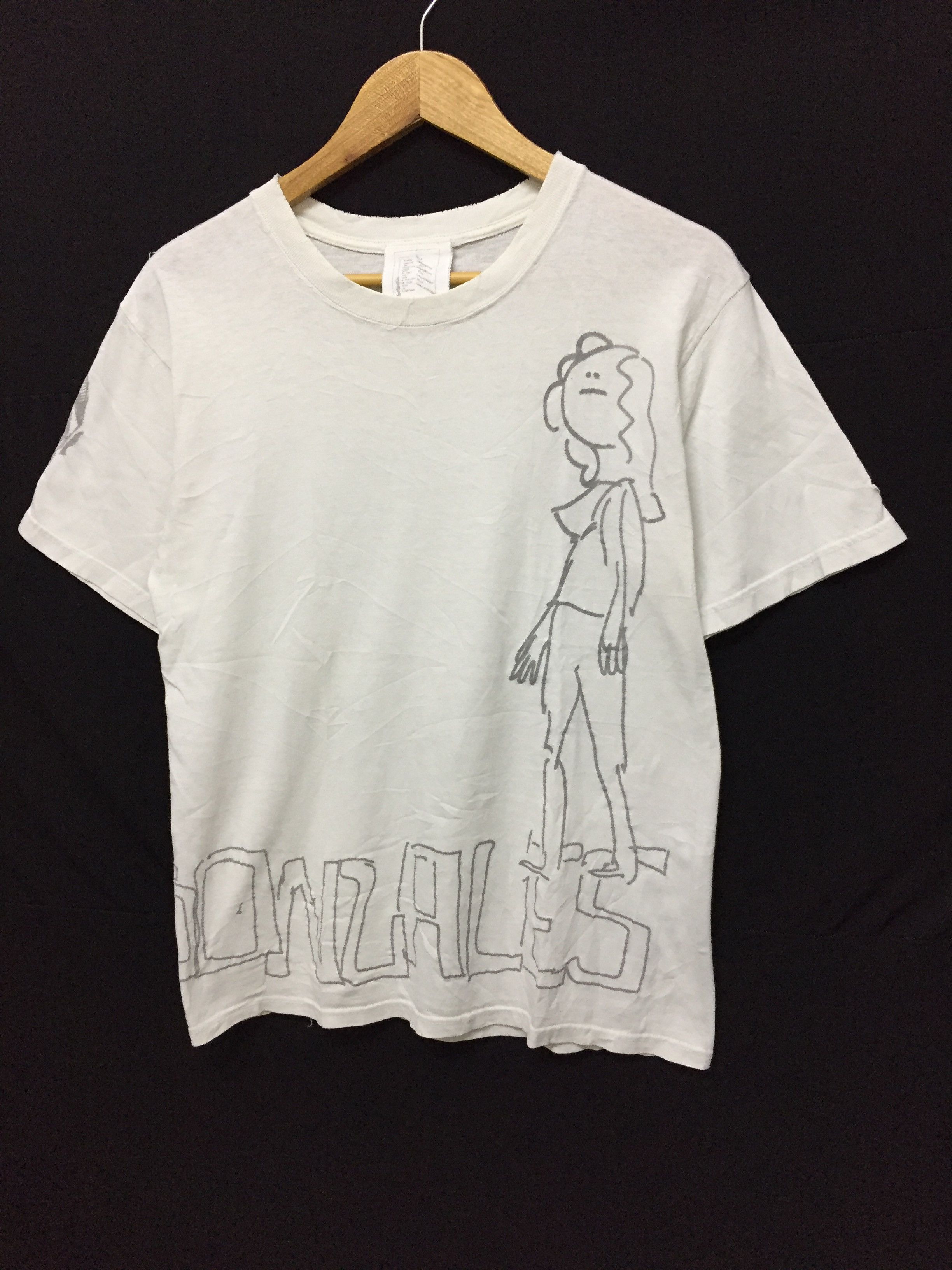 Vintage 2004 Mark Gonzales Women art tee Size US S / EU 44-46 / 1 - 1 Thumbnail