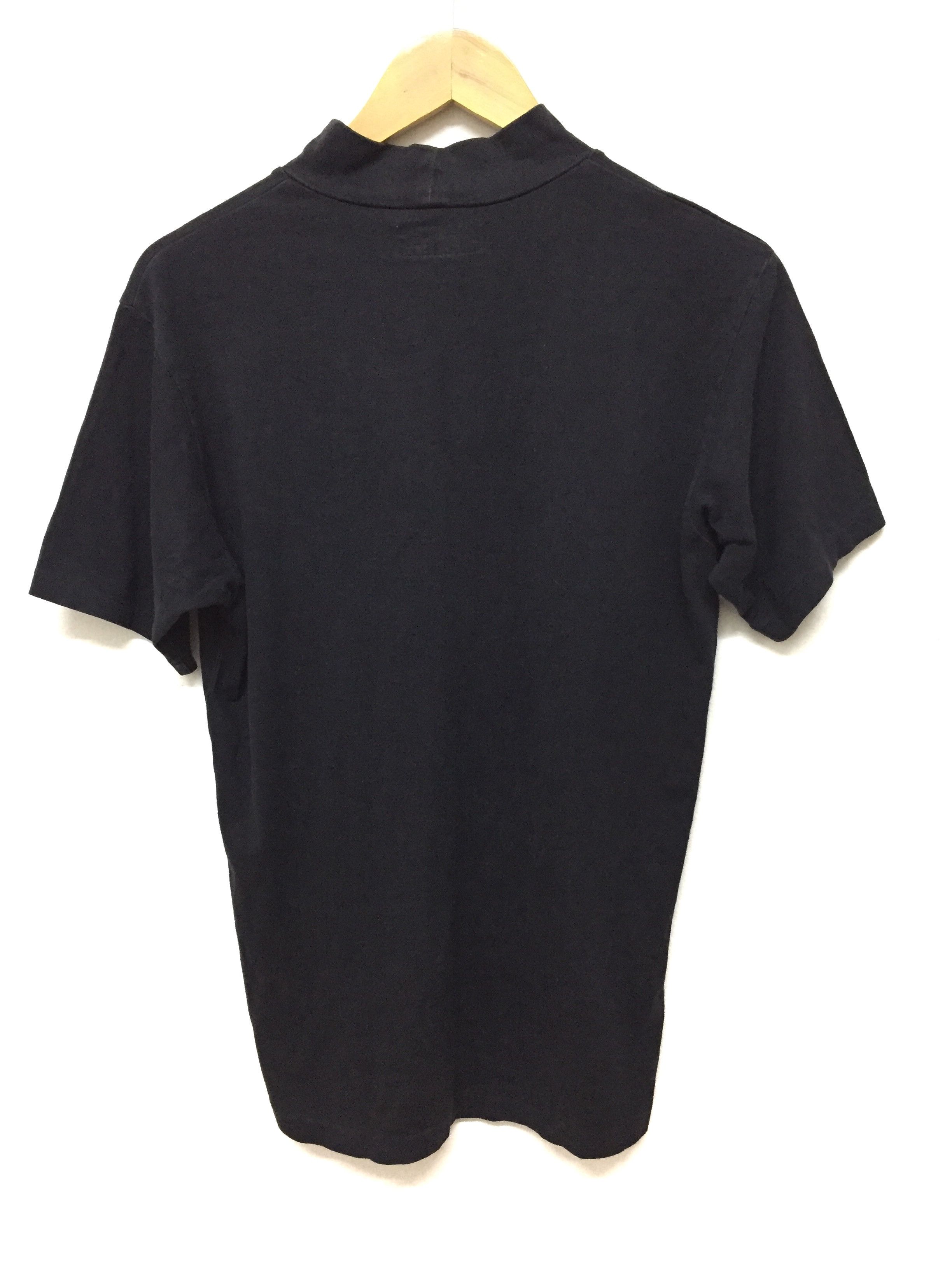 Yohji Yamamoto 90's Pour Homme turtle neck short sleeve tee Size US M / EU 48-50 / 2 - 7 Thumbnail