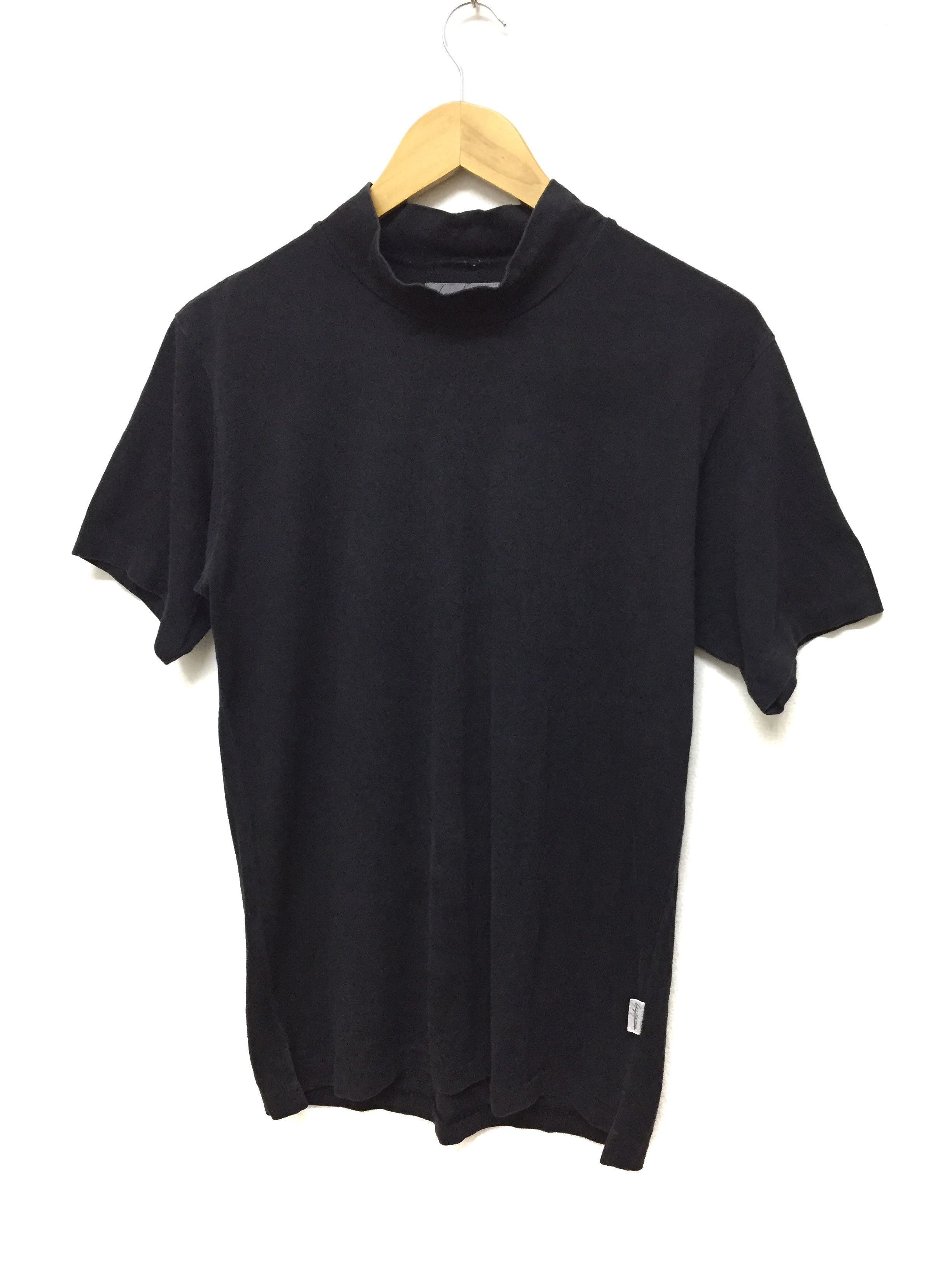 Yohji Yamamoto 90's Pour Homme turtle neck short sleeve tee Size US M / EU 48-50 / 2 - 1 Thumbnail