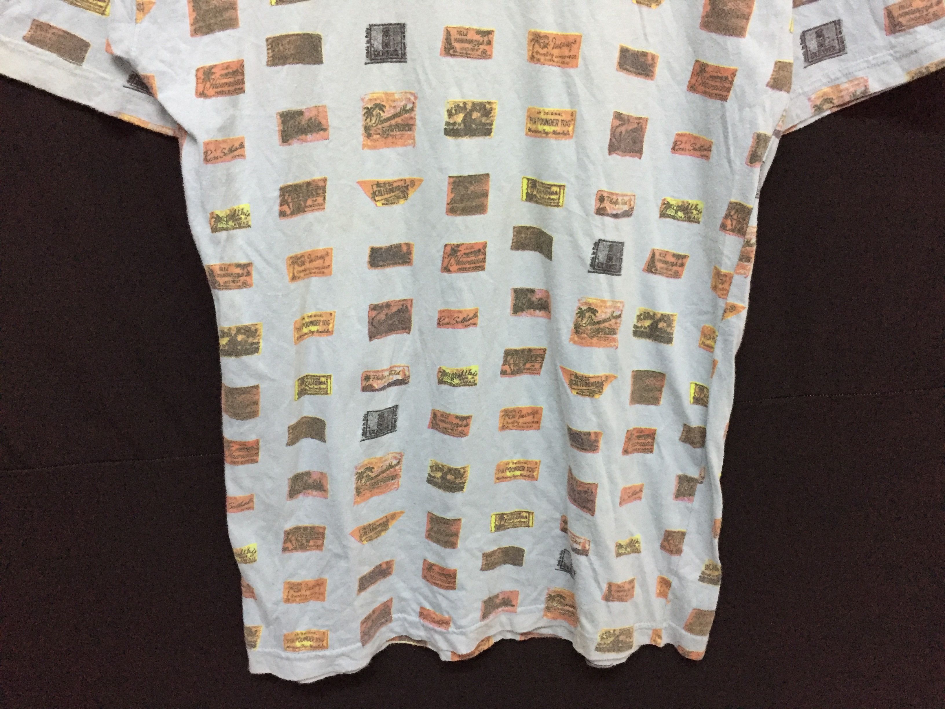 Valentino × Vintage 90's VALENTINO Oliver All over print tee Size US M / EU 48-50 / 2 - 4 Thumbnail