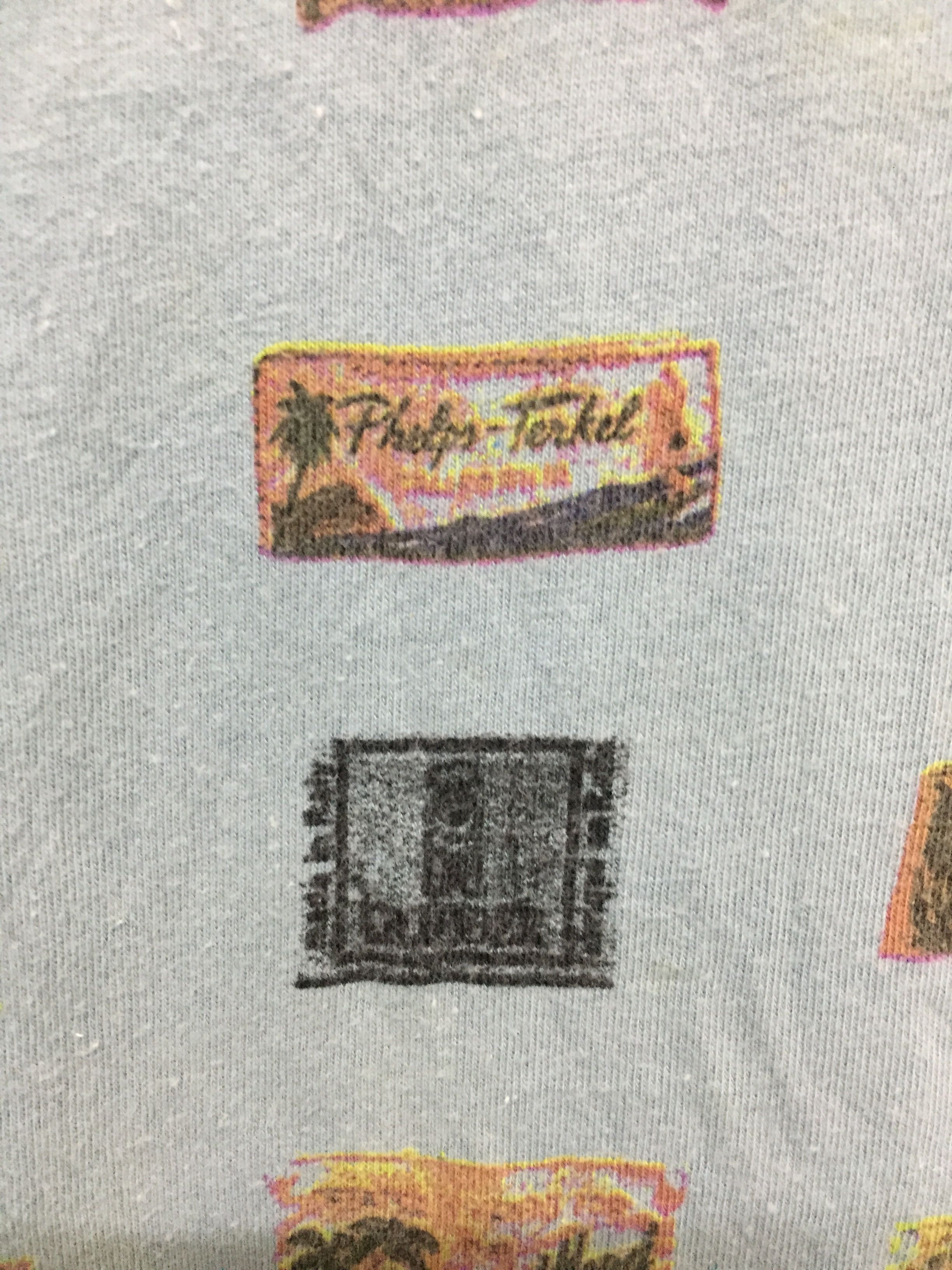 Valentino × Vintage 90's VALENTINO Oliver All over print tee Size US M / EU 48-50 / 2 - 6 Thumbnail