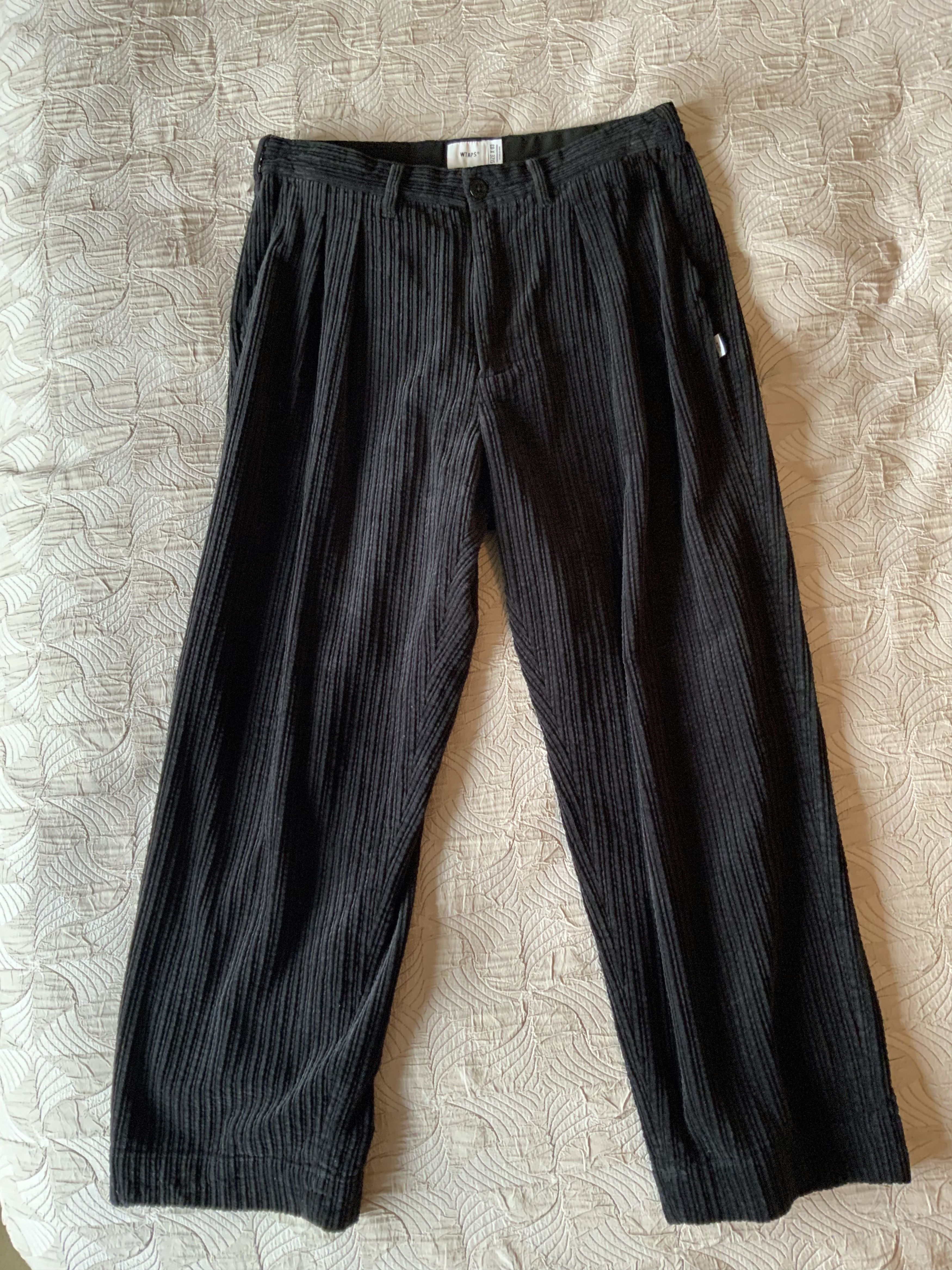 一*閃様 WTAPS 21AW TUCK 02 CORDUROY TROUSER WTAPS TUCK 02