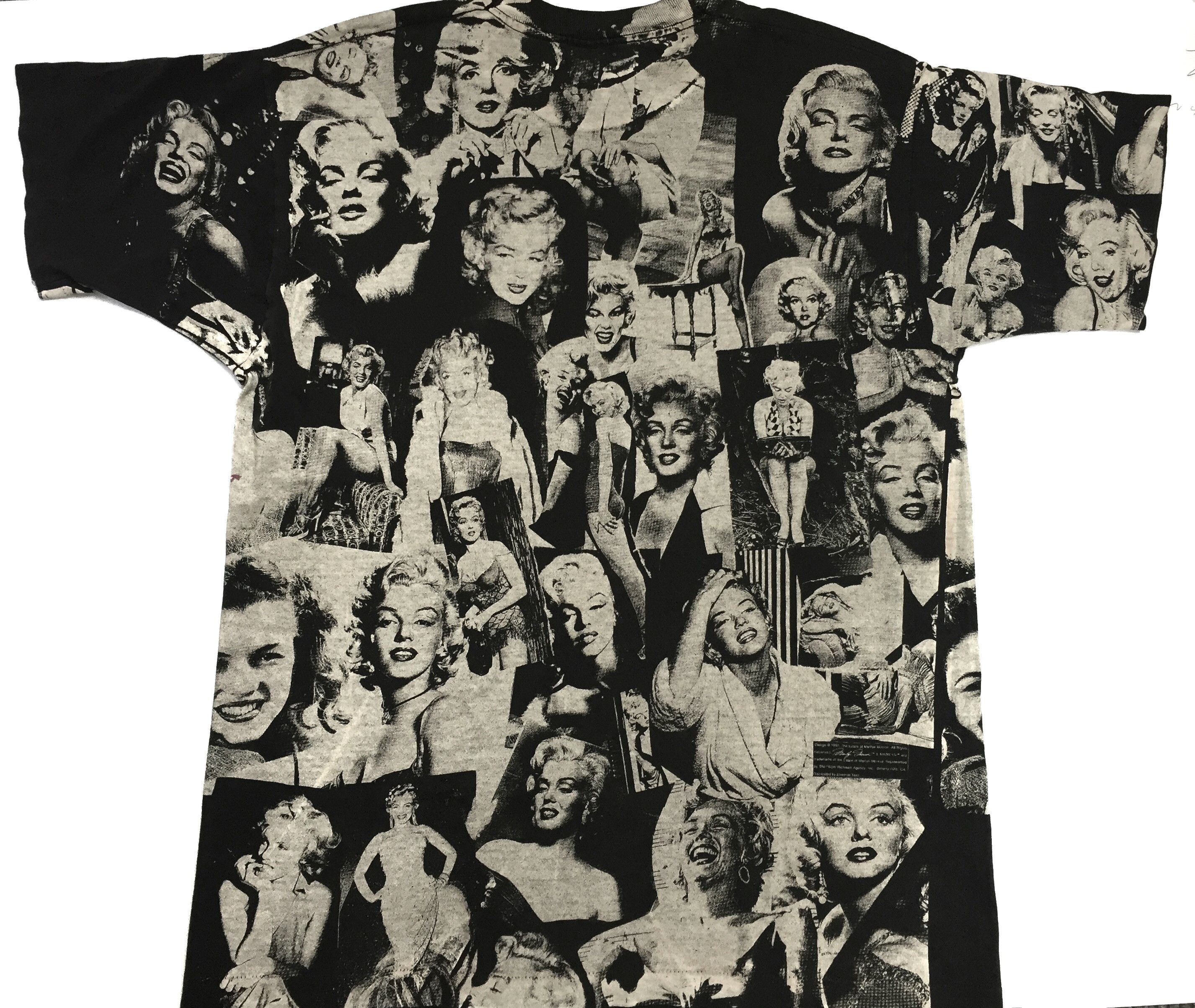 Vintage 90's Marilyn Monroe All Over Print Size US XL / EU 56 / 4 - 4 Thumbnail