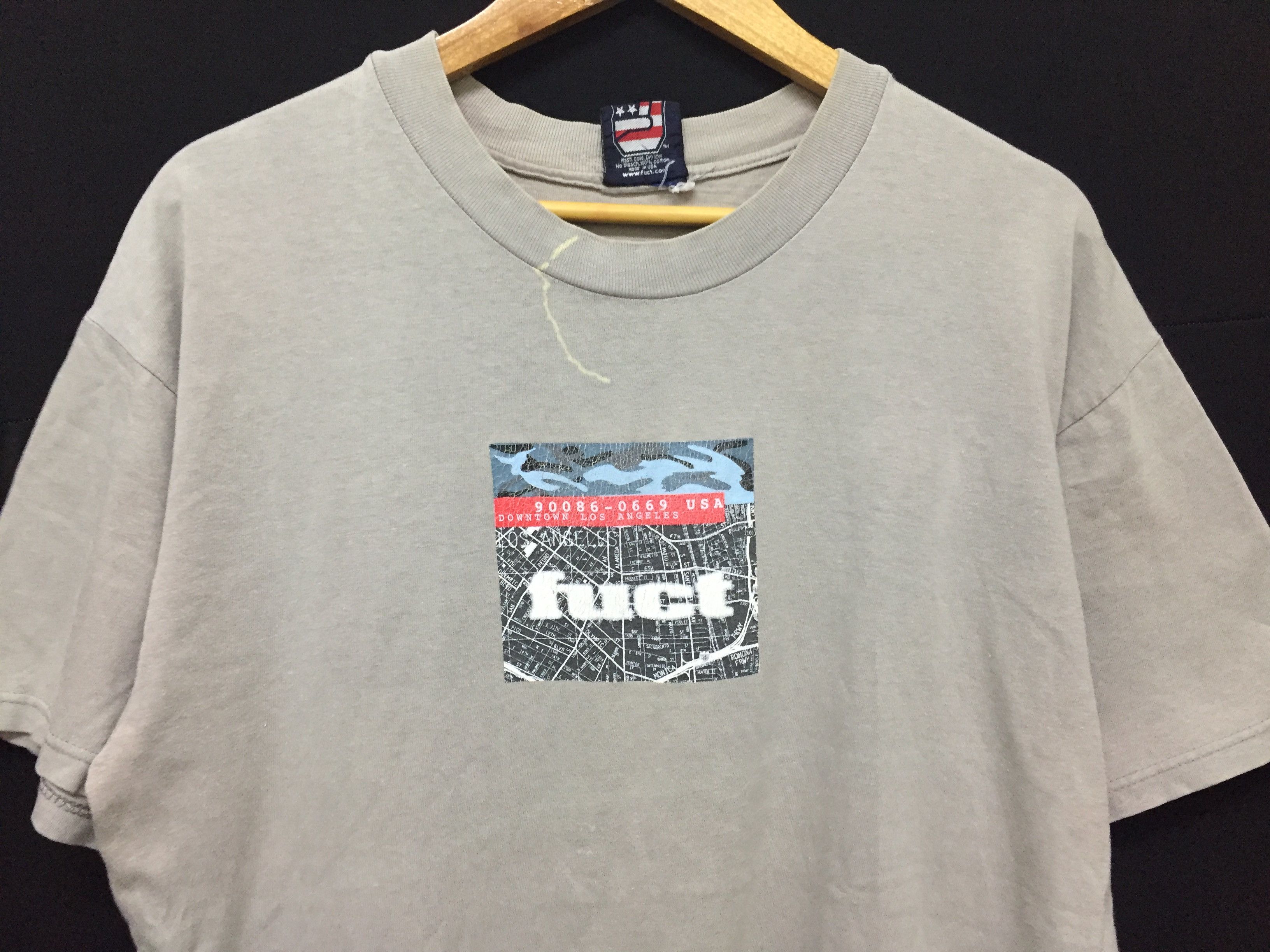 FUCT × Vintage Downtown Los Angeles Box logo tee Size US L / EU 52-54 / 3 - 3 Thumbnail