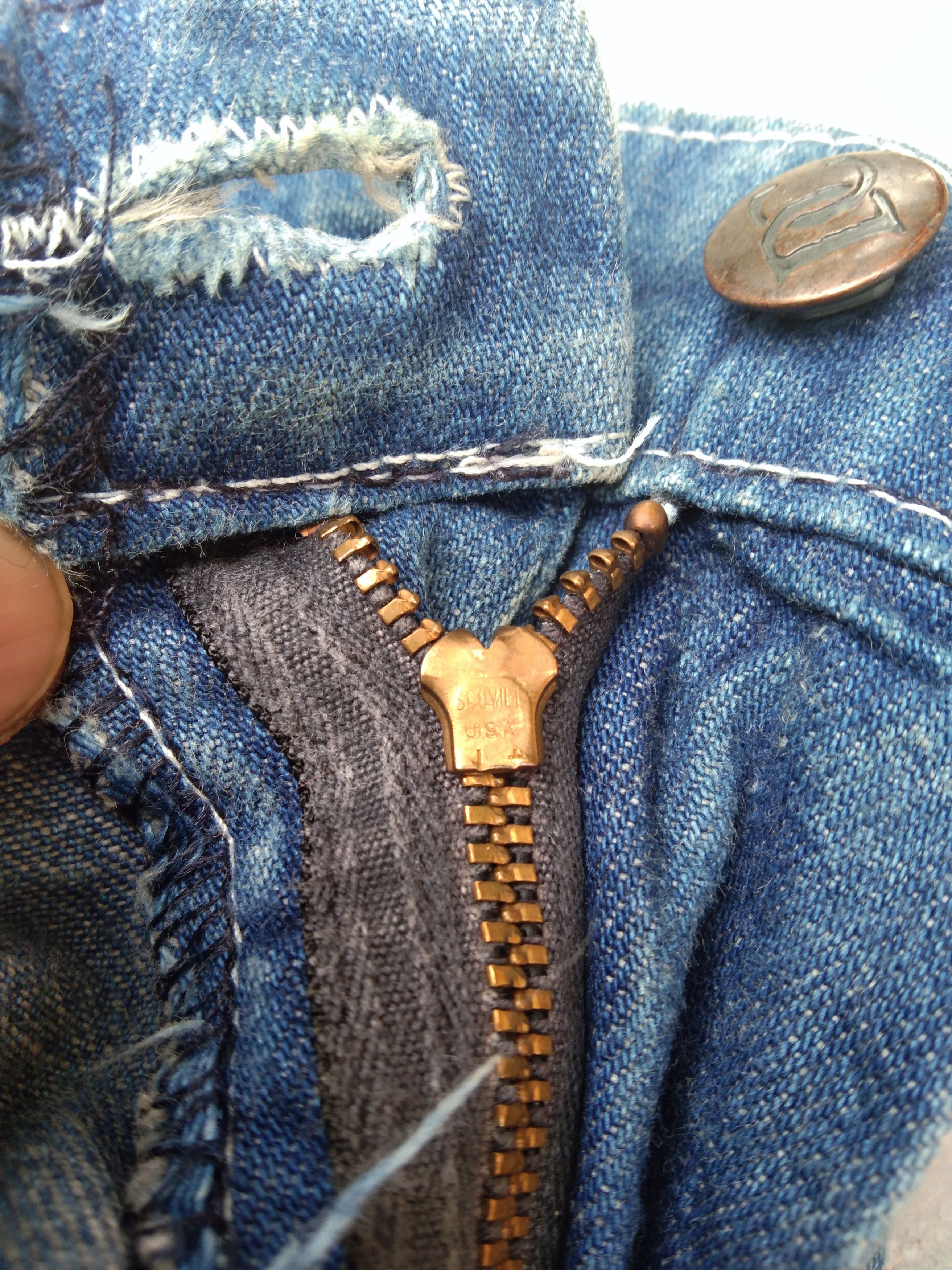 Vintage Vintage Dee Cee Made In USA Carpenter Jeans 27x31 Size US 27 - 8 Thumbnail