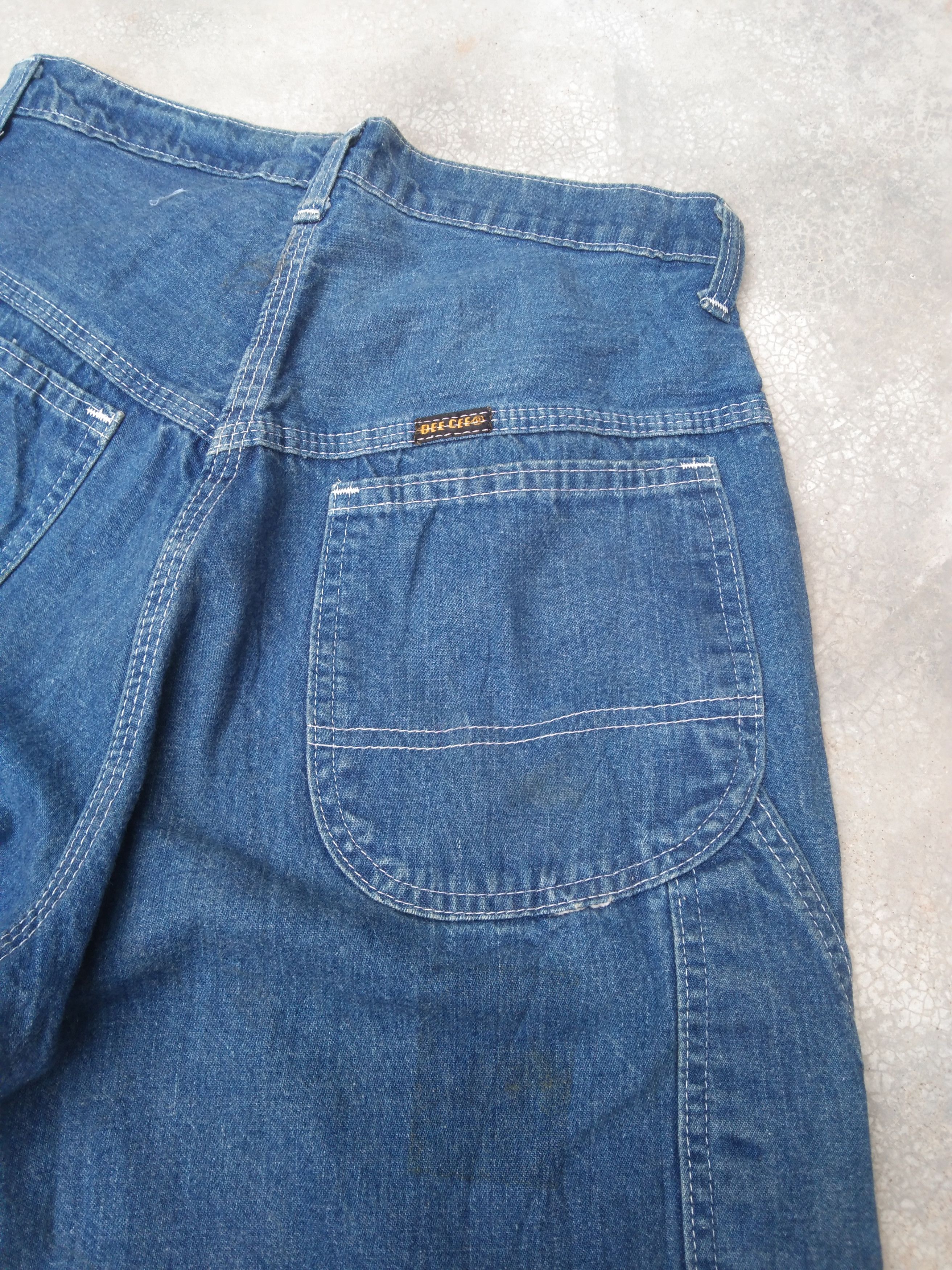 Vintage Vintage Dee Cee Made In USA Carpenter Jeans 27x31 Size US 27 - 6 Thumbnail