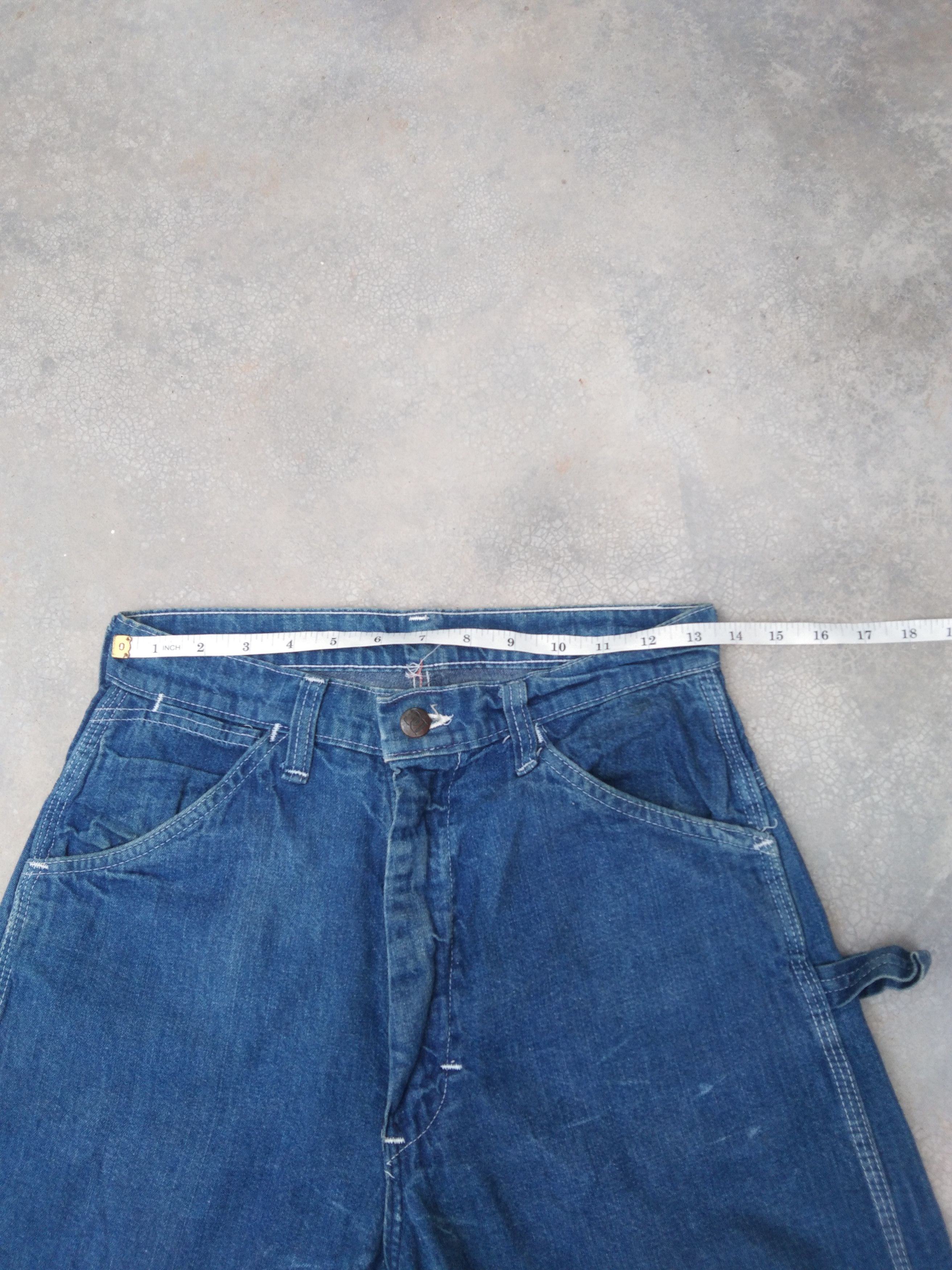 Vintage Vintage Dee Cee Made In USA Carpenter Jeans 27x31 Size US 27 - 3 Thumbnail