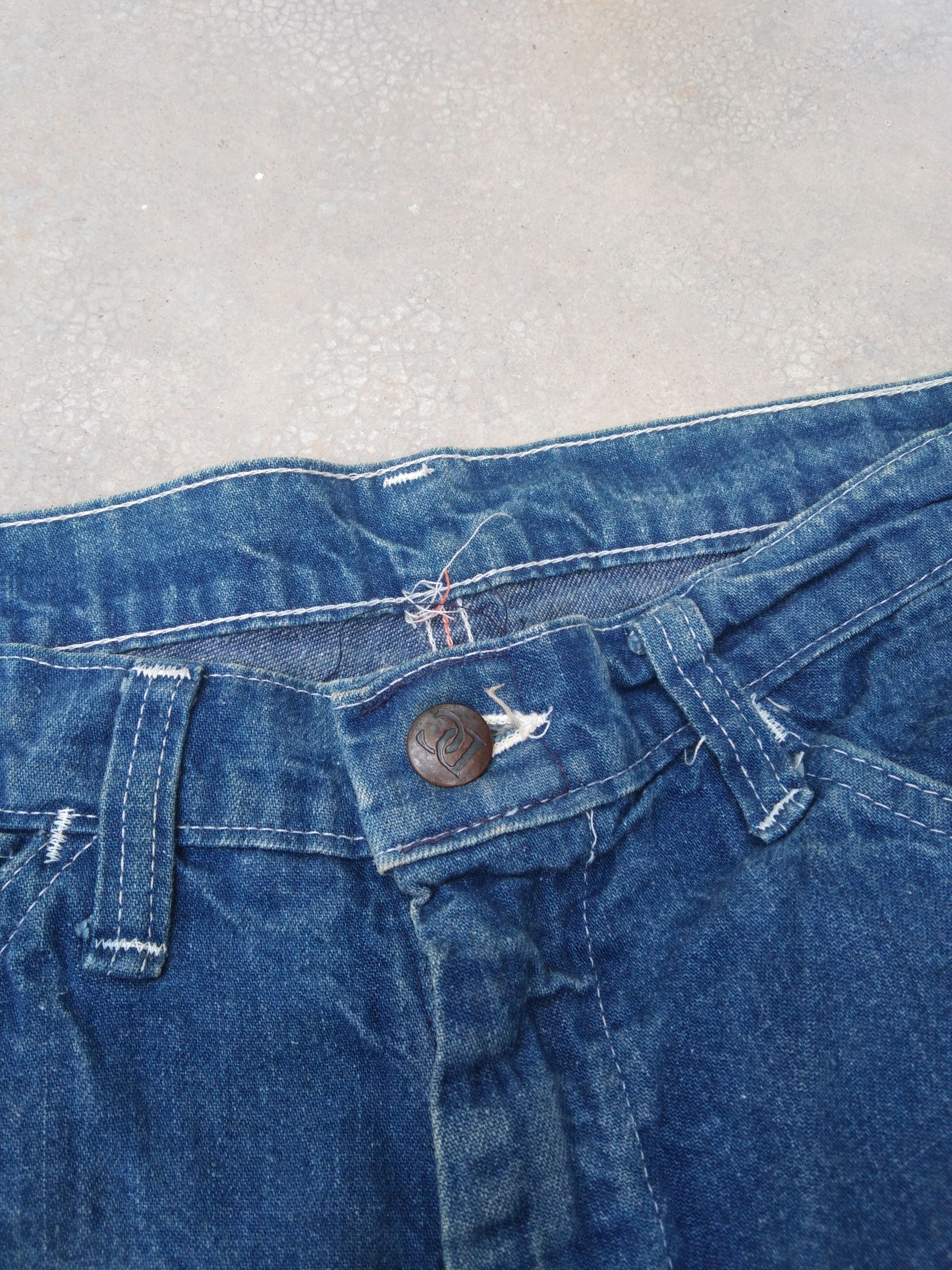 Vintage Vintage Dee Cee Made In USA Carpenter Jeans 27x31 Size US 27 - 4 Thumbnail