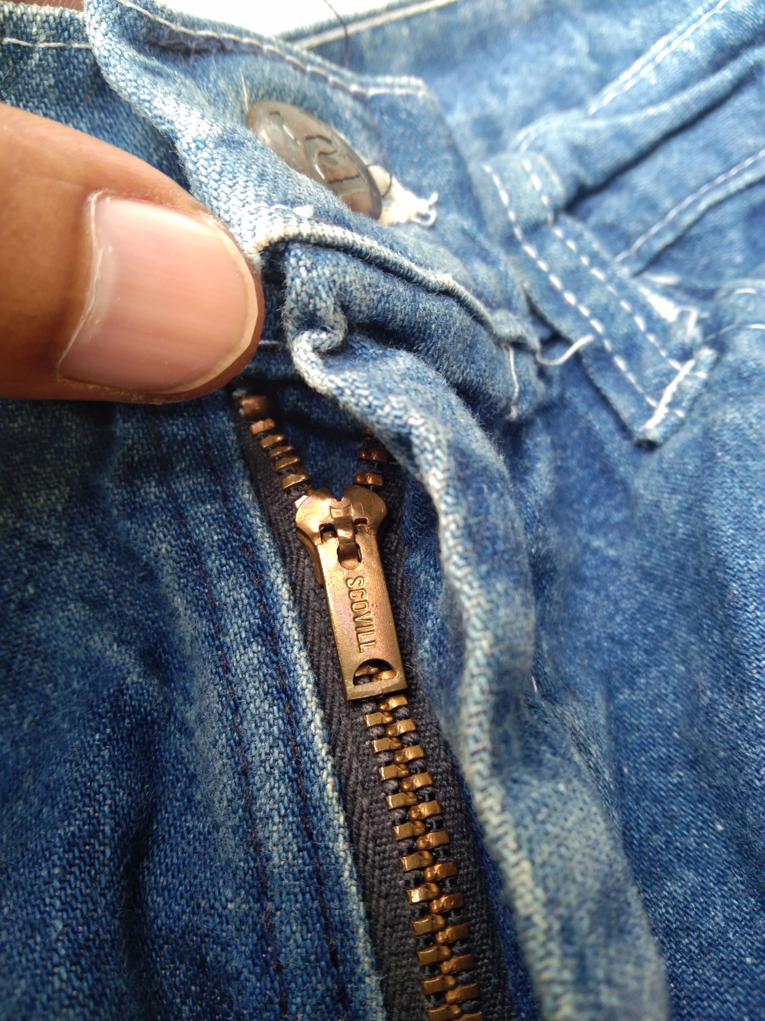 Vintage Vintage Dee Cee Made In USA Carpenter Jeans 27x31 Size US 27 - 7 Thumbnail