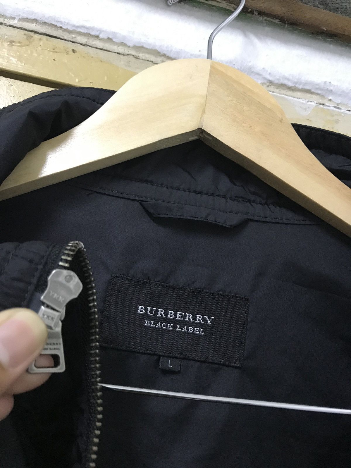 Burberry Vintage Burberry Bondage Nylon Light Jacket Black Size L / US 10 / IT 46 - 16 Thumbnail